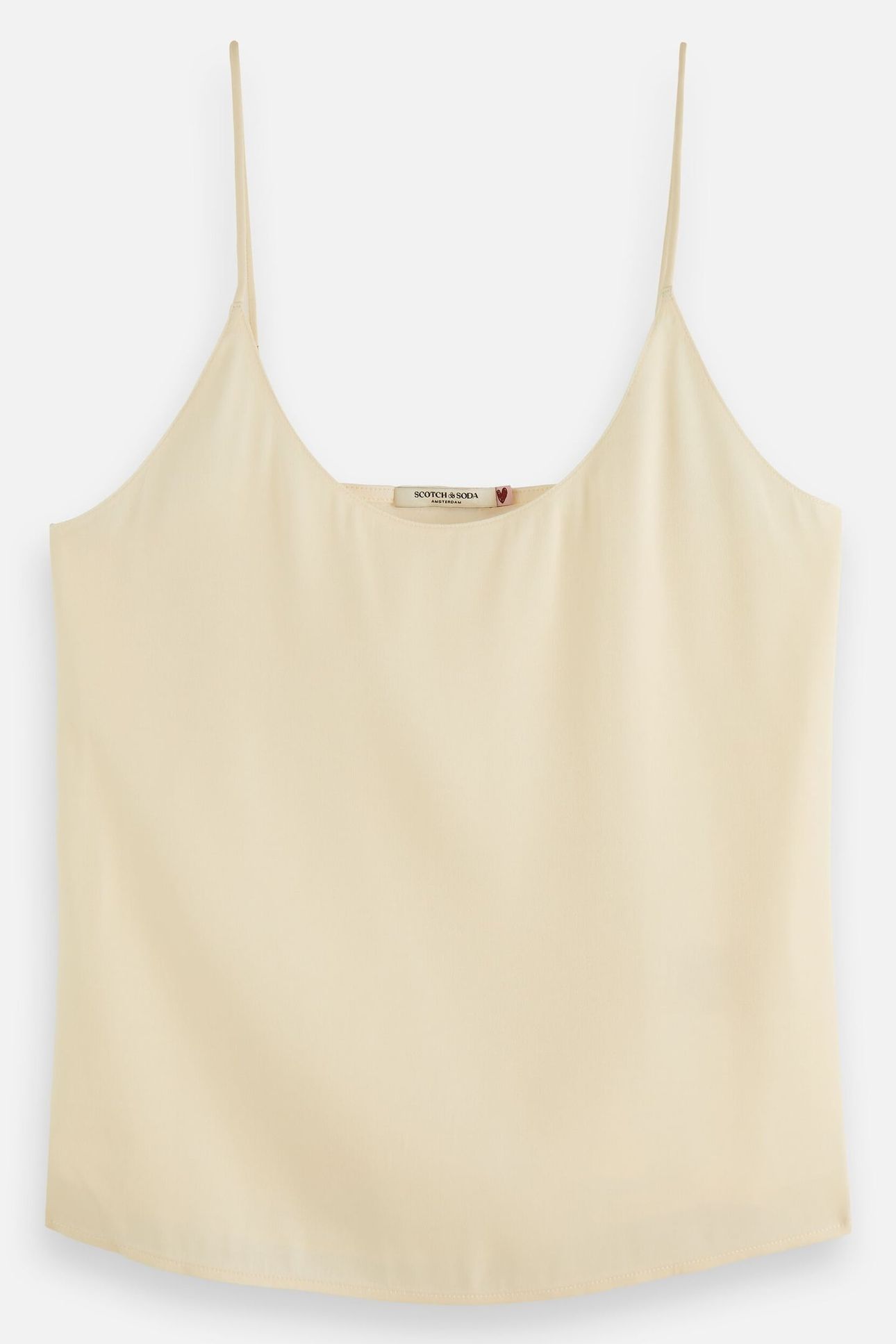 JERSEY WOVEN TANK OFF WHITE 4