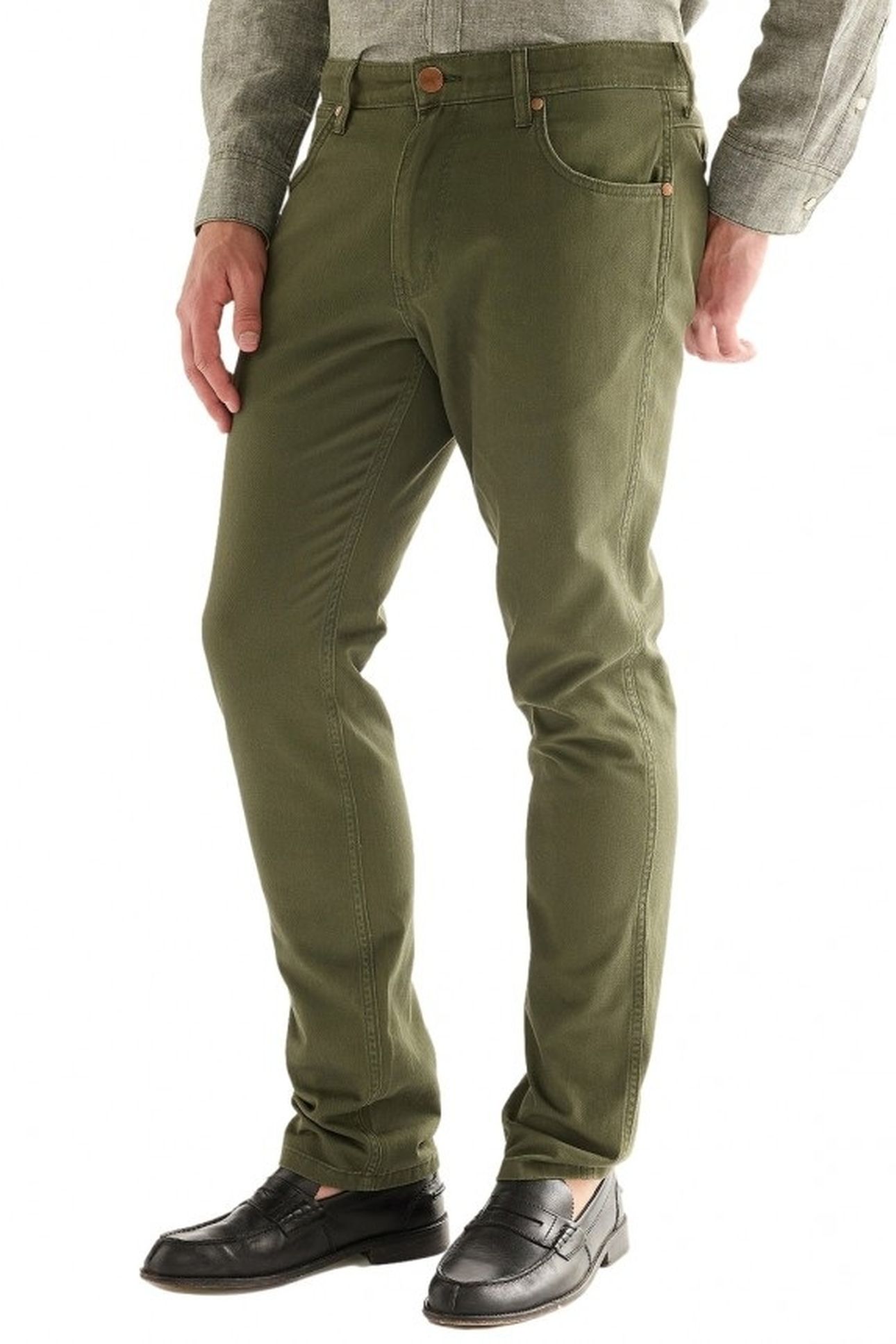 GREENSBORO DEEP DEPTHS JEANS GREEN 1