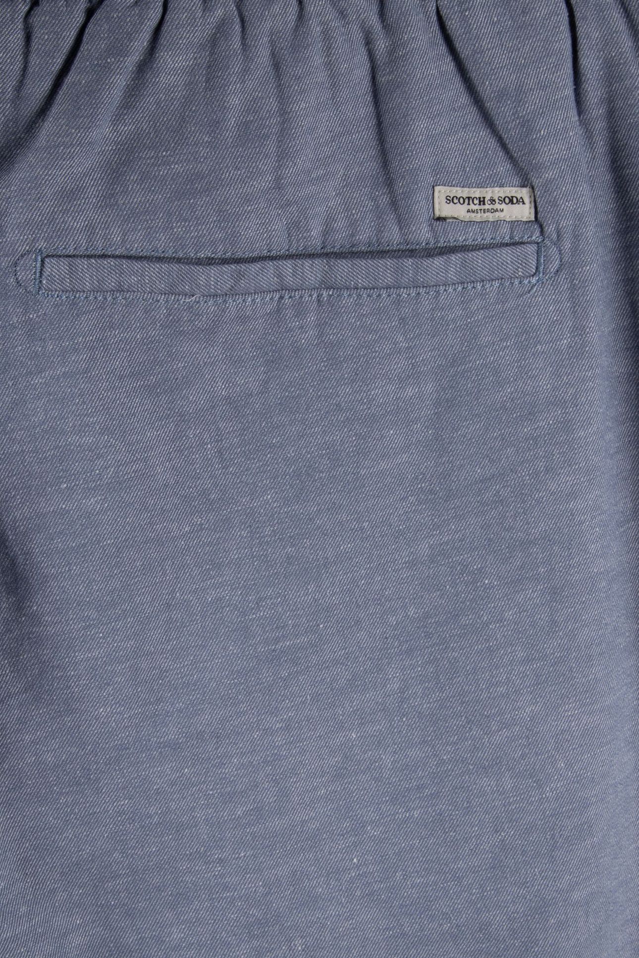 SEASONAL CORE FAVE COTTON LINEN REGULARFIT CHINO SHORTS NAVY 5