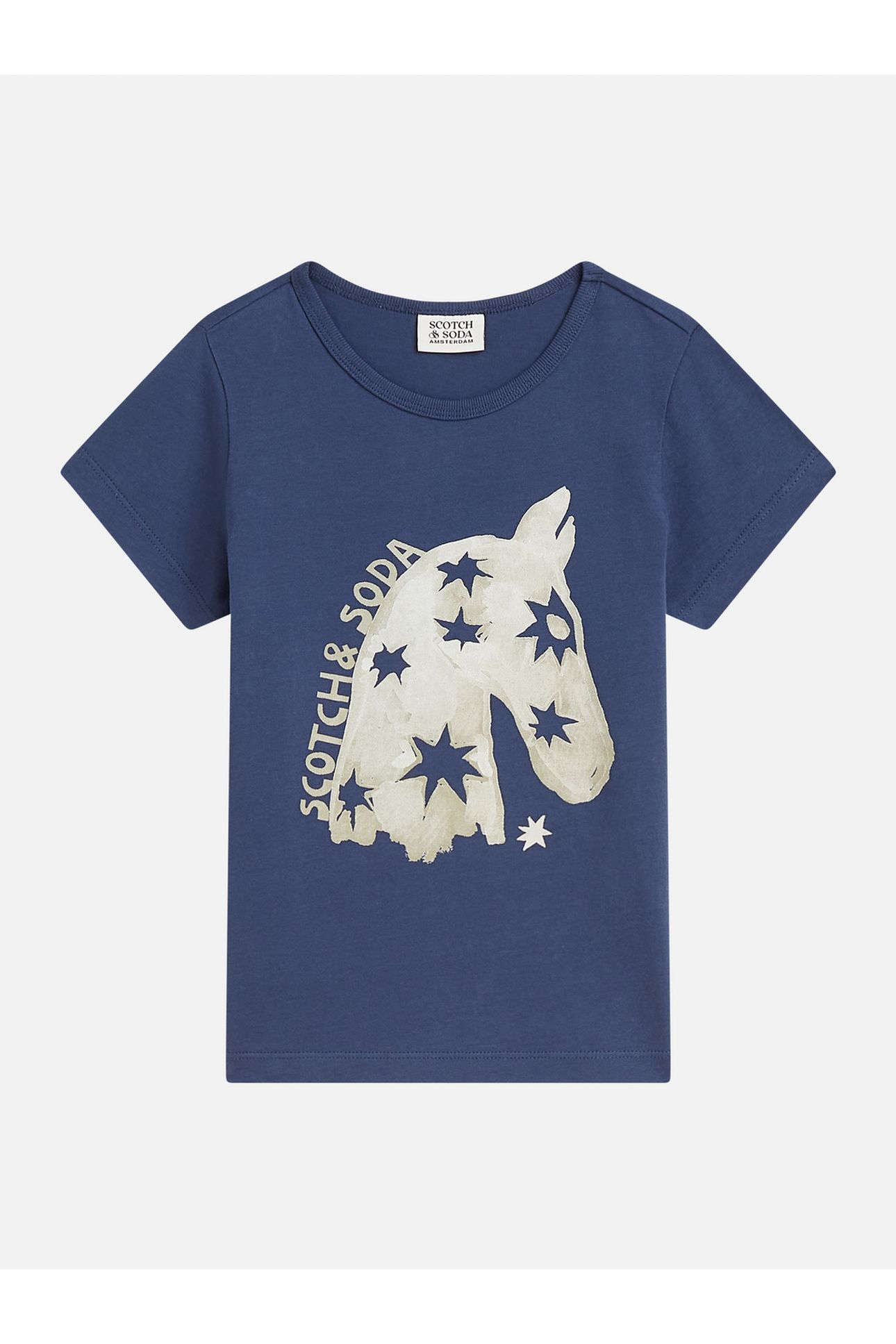 GIRLS FRONT ARTWORK REGULARFIT TSHIRT NAVY 1