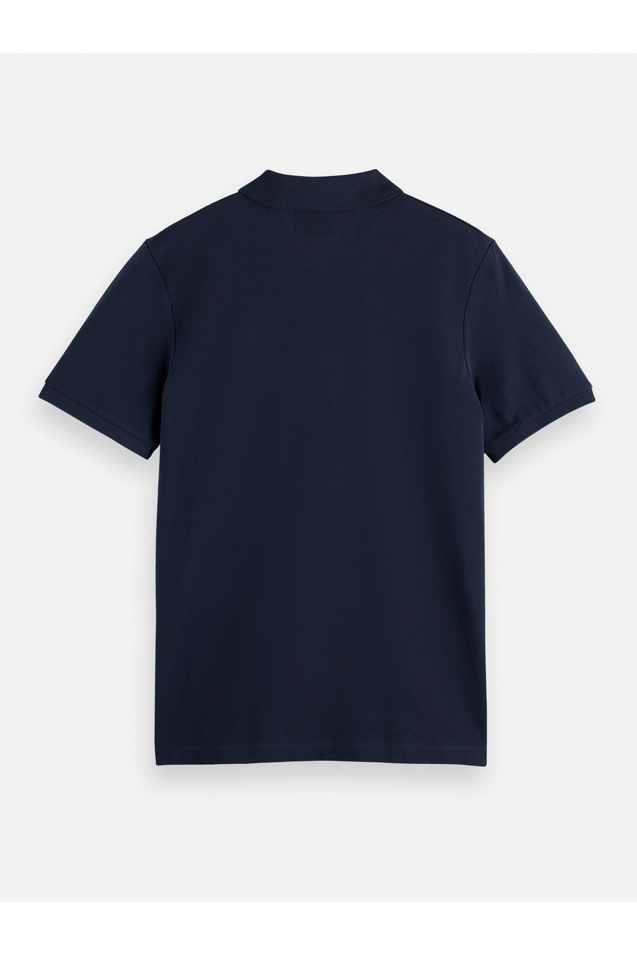 CHEST LOGO REGULAR-FIT PIQUE POLO NAVY 5