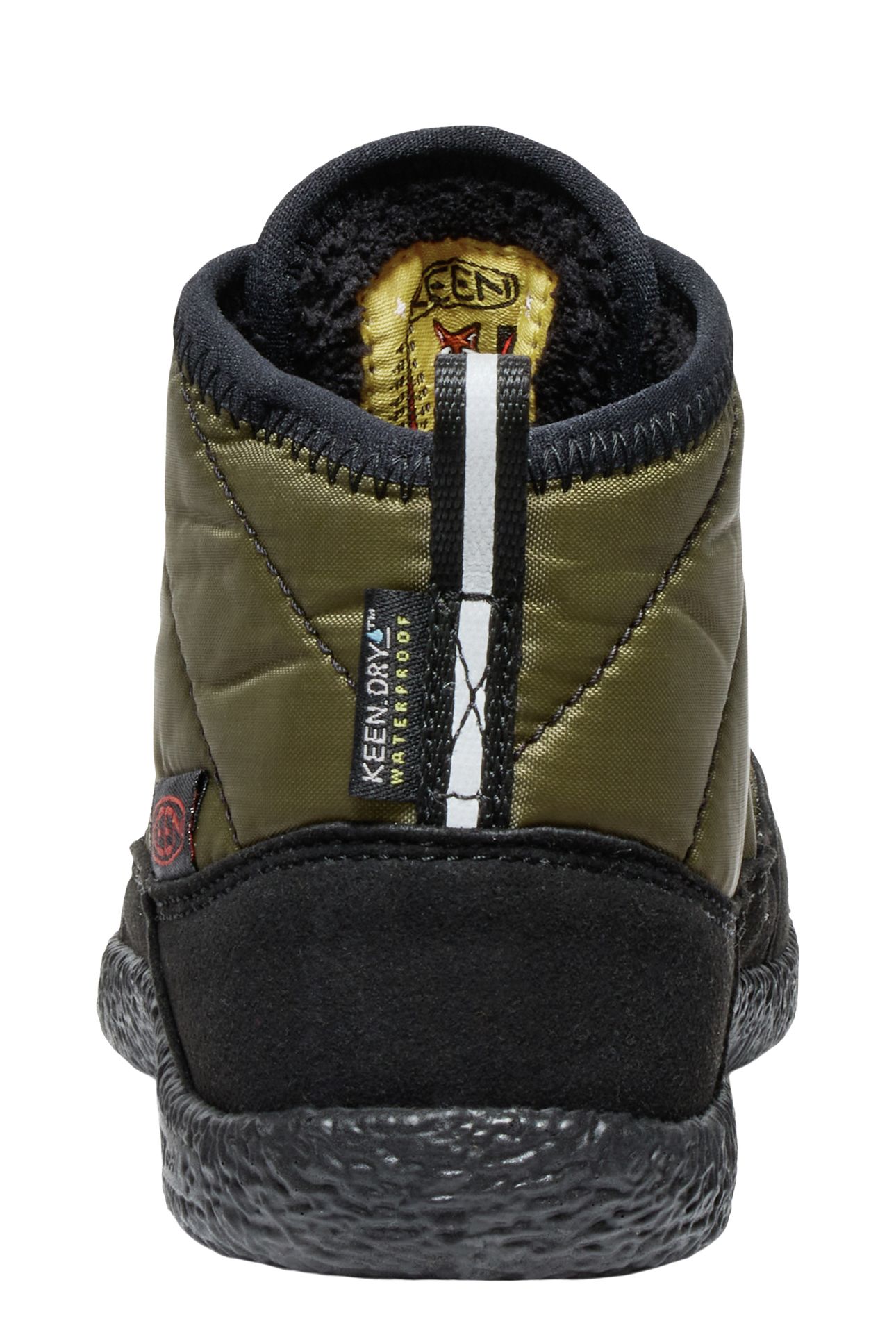 HOWSER II CHUKKA WP-C DARK OLIVE/GOLD FLAME 5