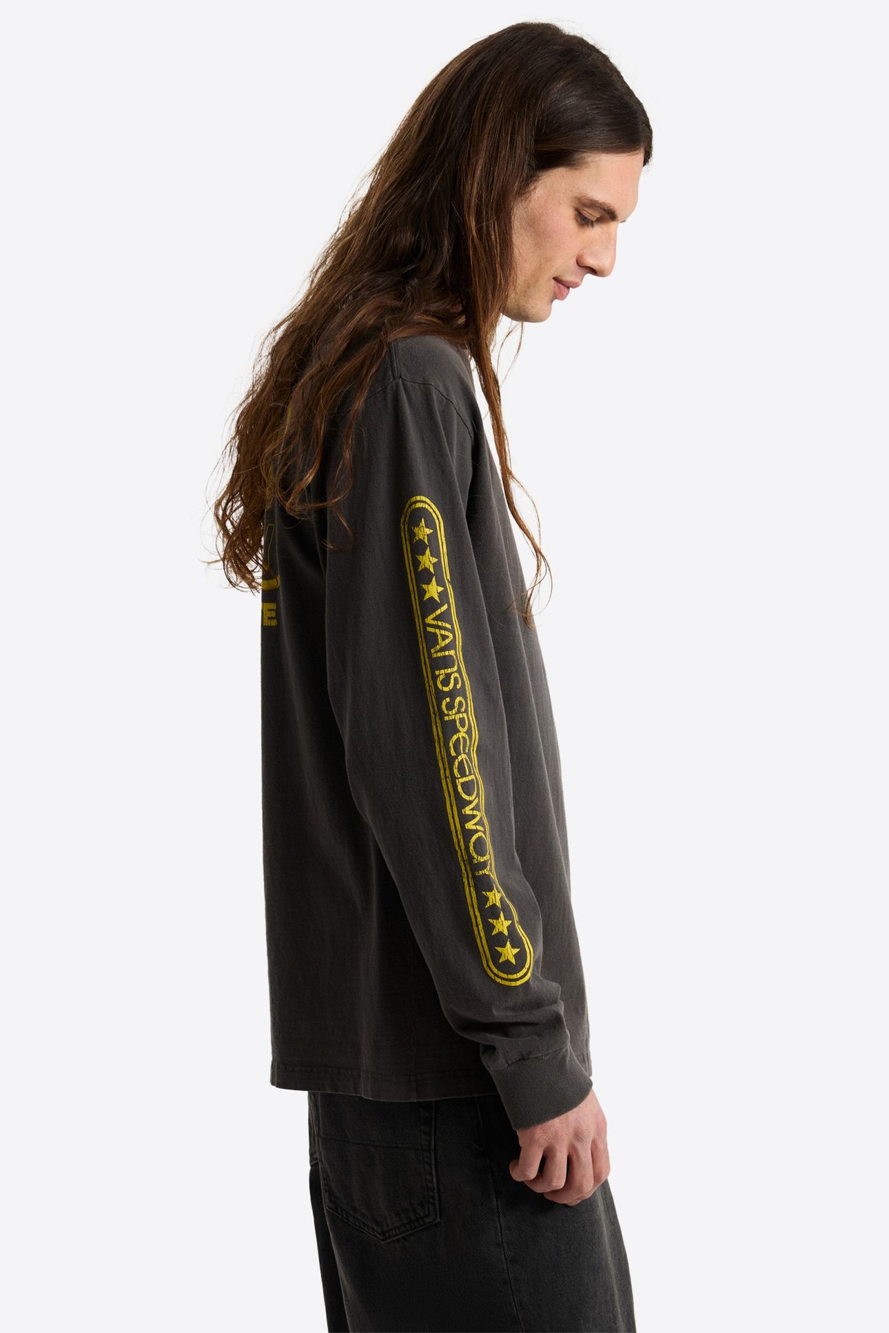 VANS SPEEDWAY LS TEE FADED BLACK 3