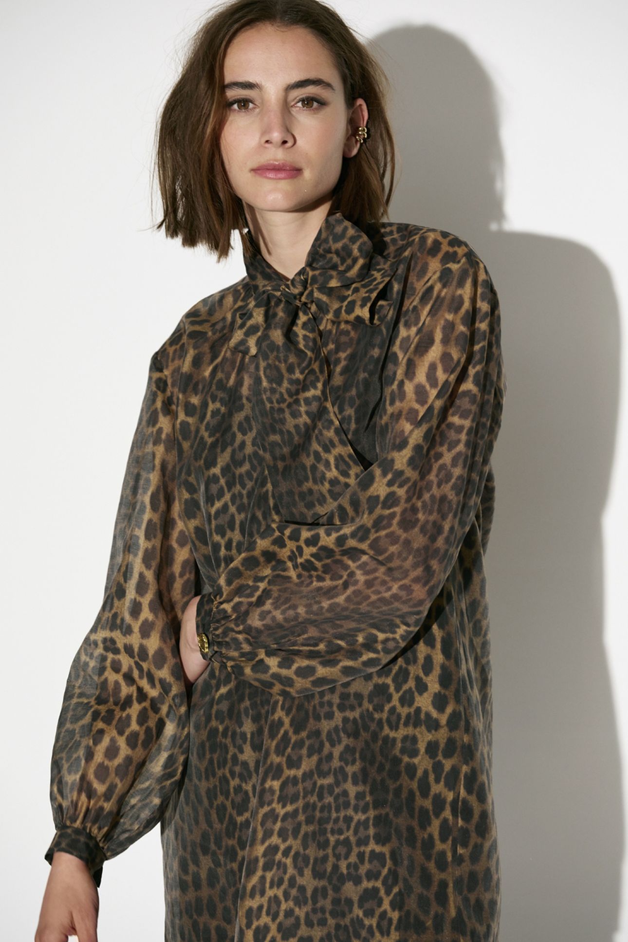 LEIGH LEOPARD DRESS MULTICOLOUR 2