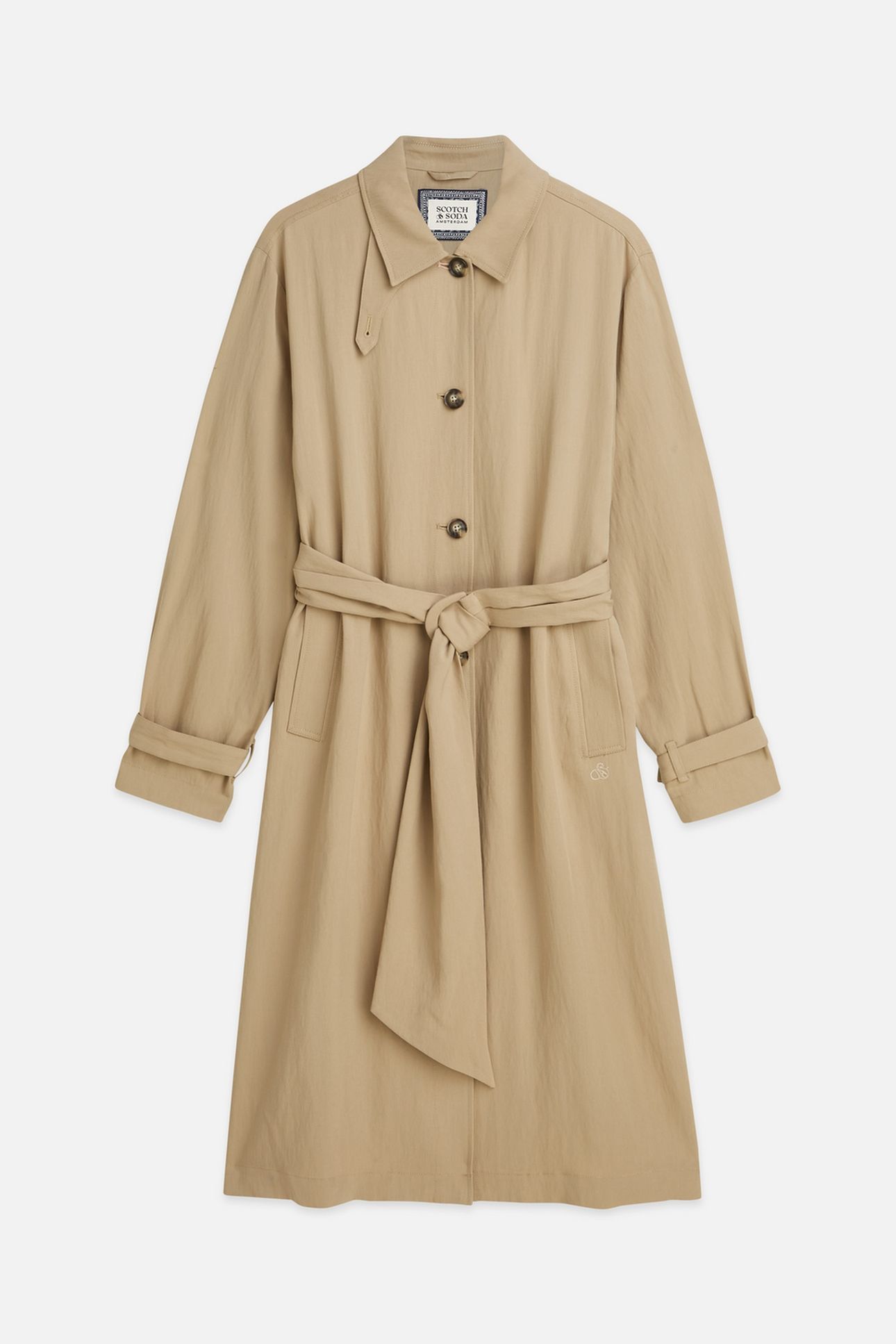 FLOWY TRENCHCOAT TRAVERTINE 4