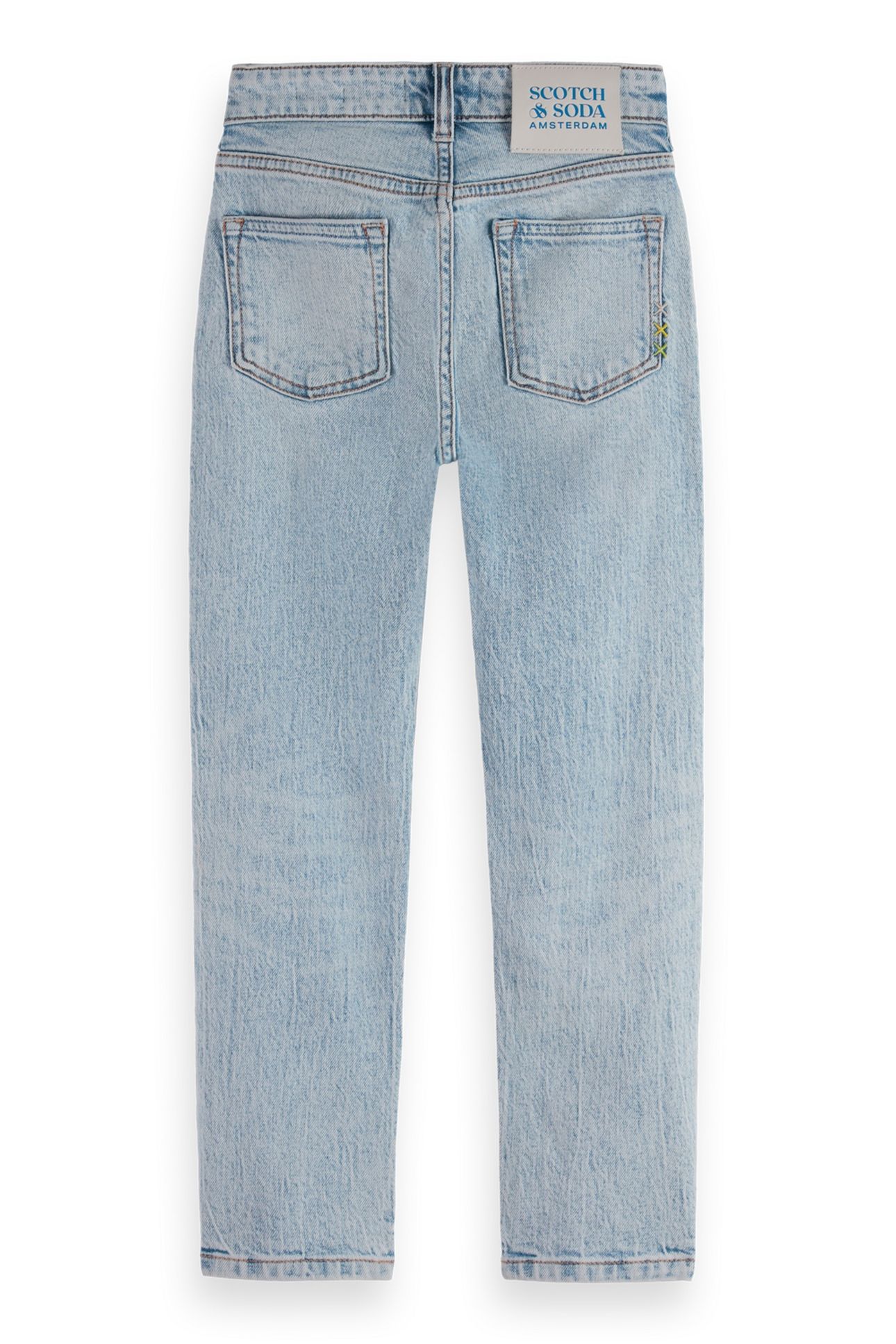 BOYS DEAN LOOSE TAPERED JEANS SPRING LIGHTS MEDIUM BLUE 2