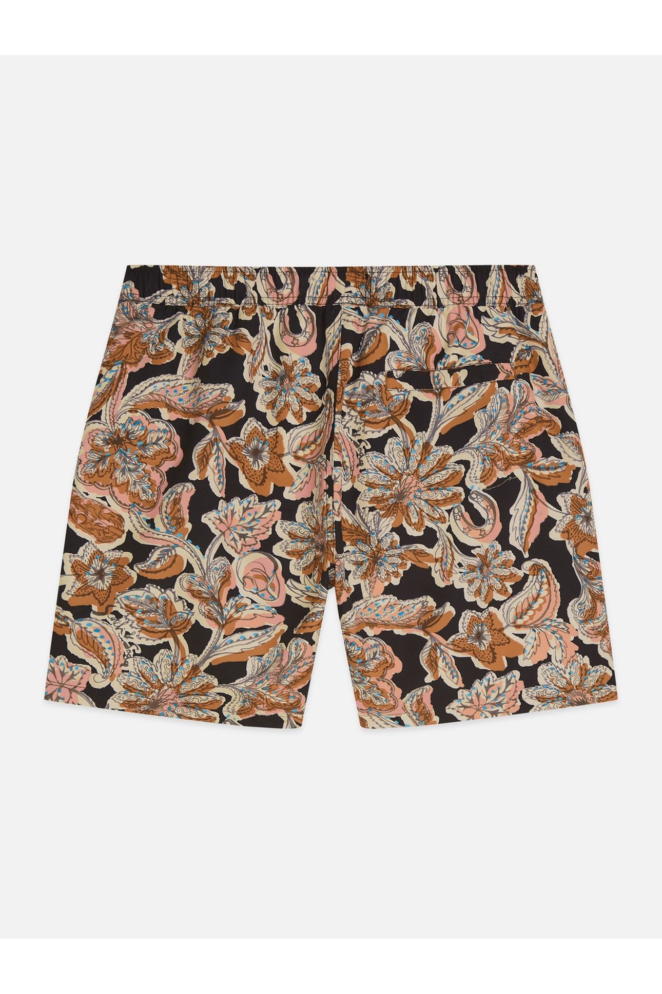 PRINTED MIDLENGTH SWIM SHORTS BLACK 5