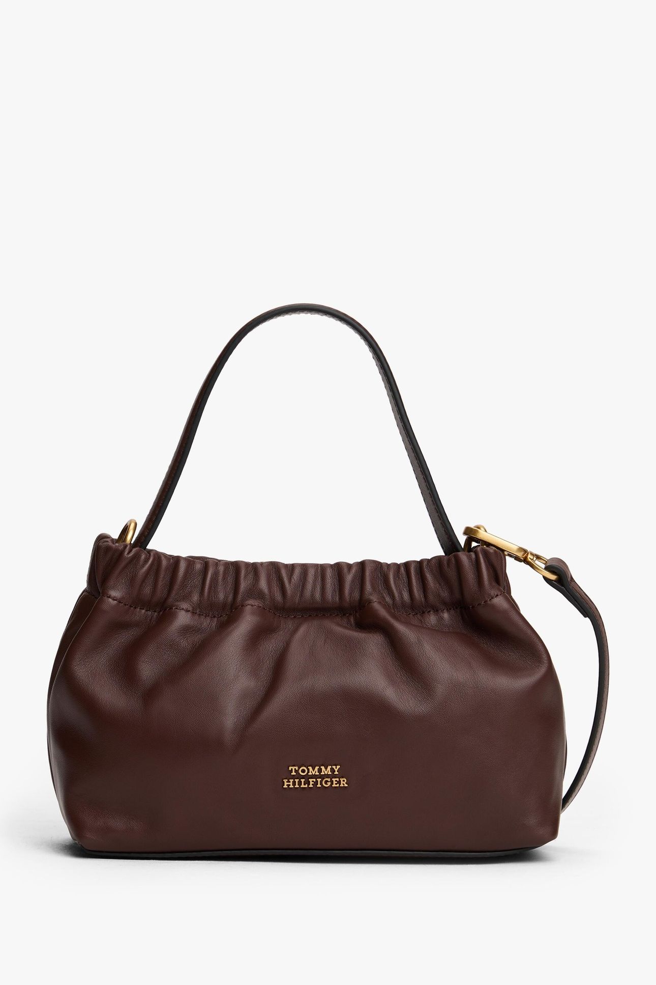 SOFT LEATHER MINI CROSSOVER RICH WALNUT 1