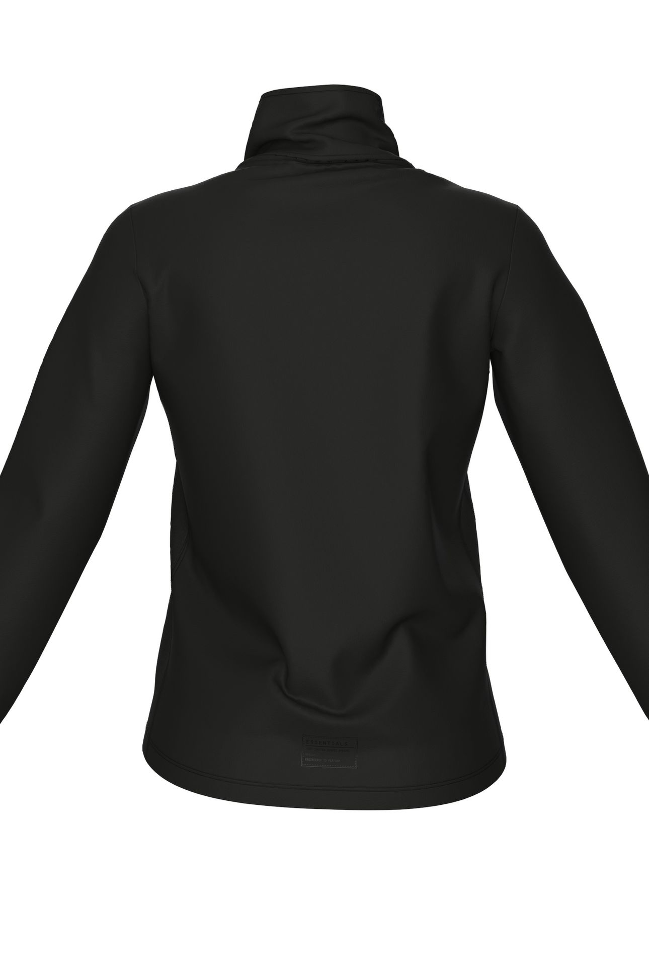 TEAM ESSENTIAL JACKET BLACK 4