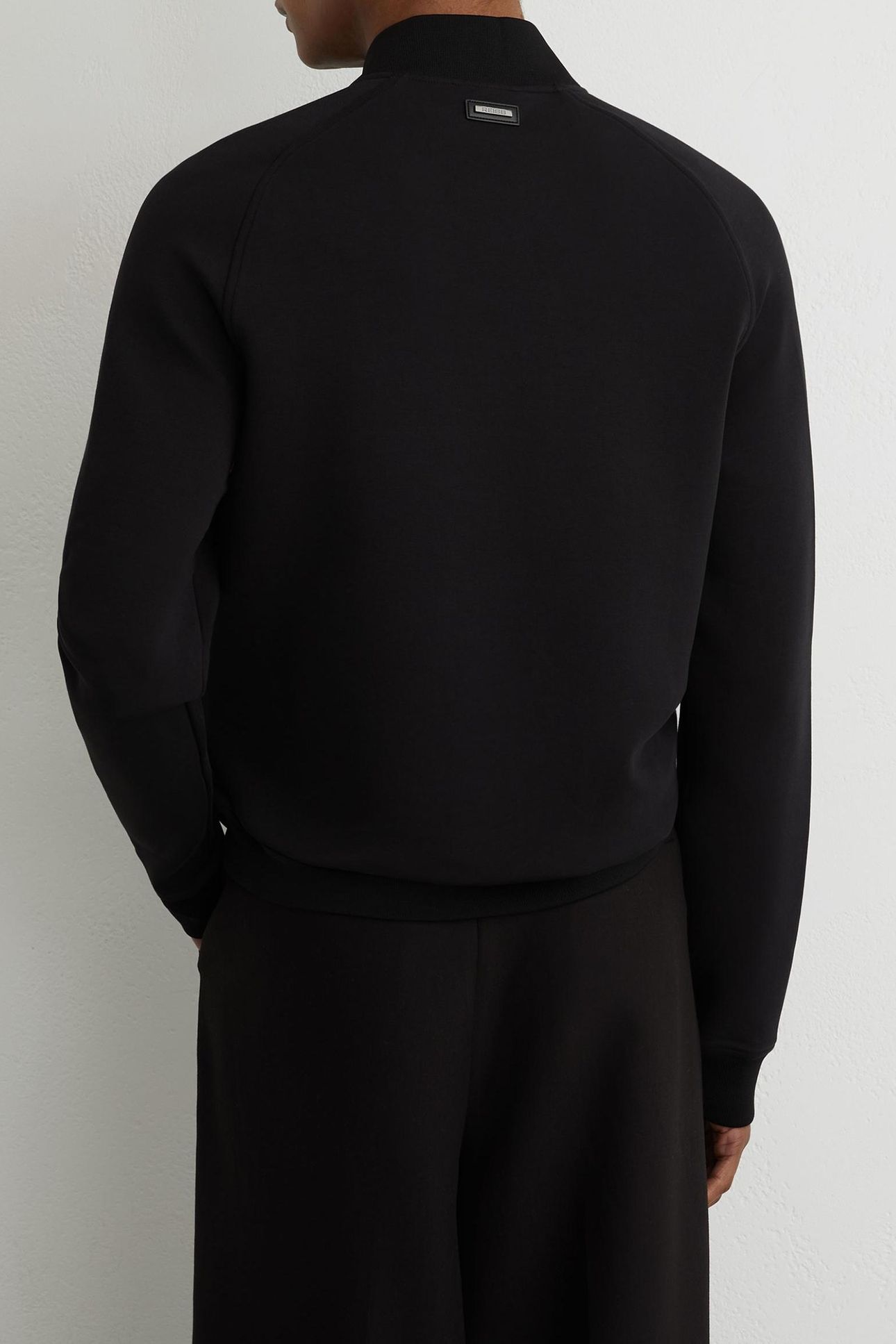 LS QUILTED BOMBER JACKET BLACK 3