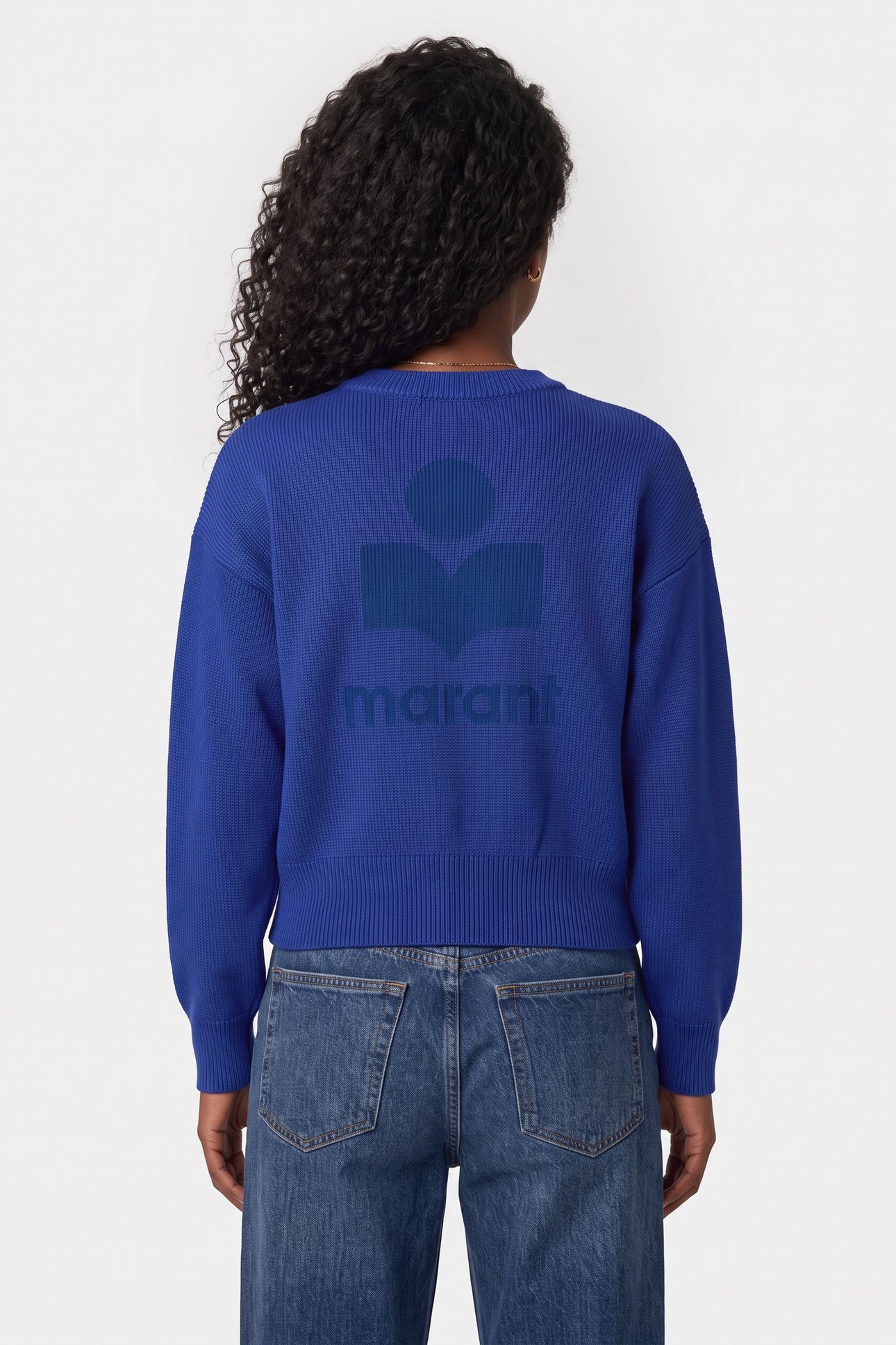 AILYS SWEATER ELECTRIC BLUE 2