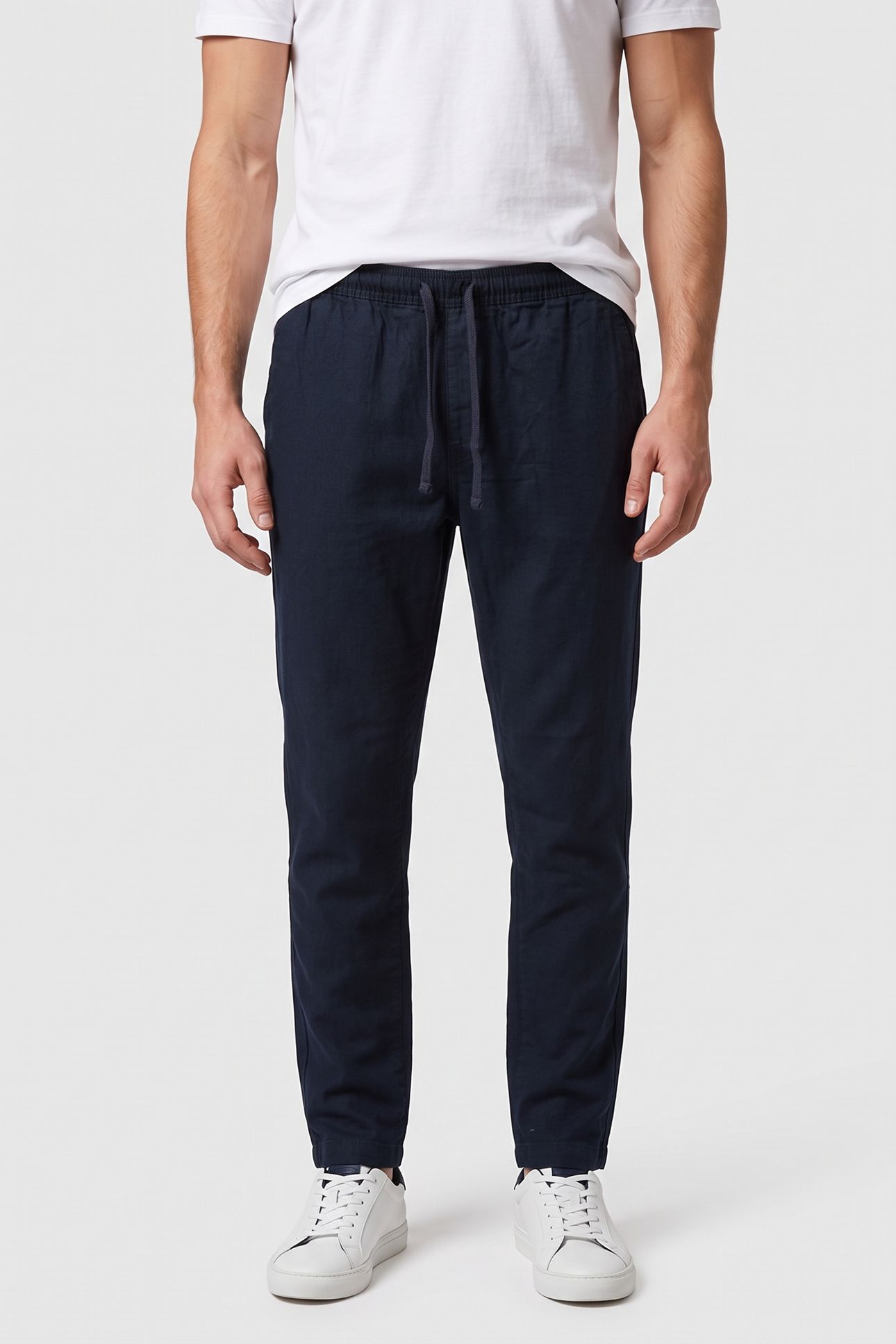 DRAWSTRING LINEN MARINE 1