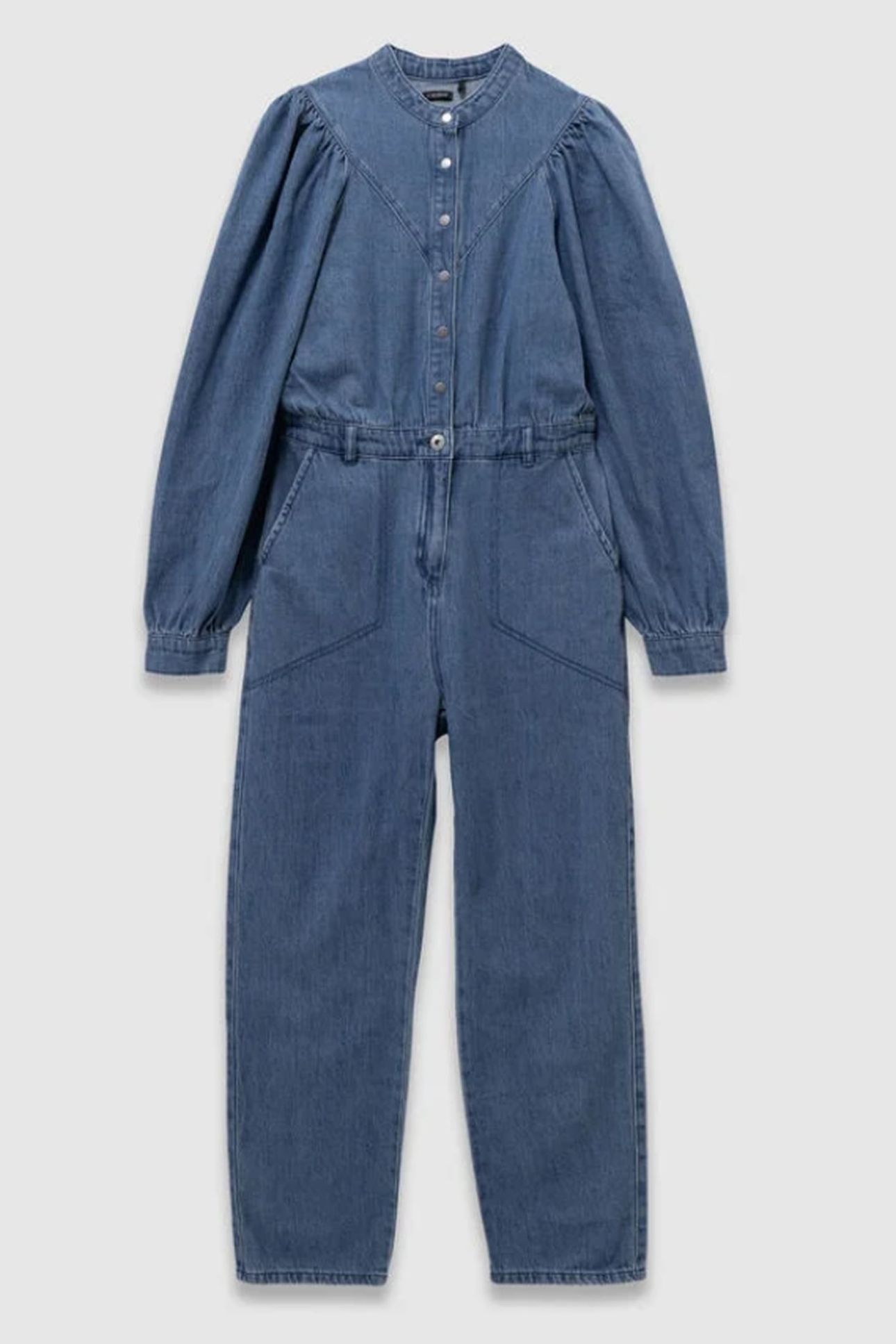 GIRLS’ BLUE DENIM JUMPSUIT 1