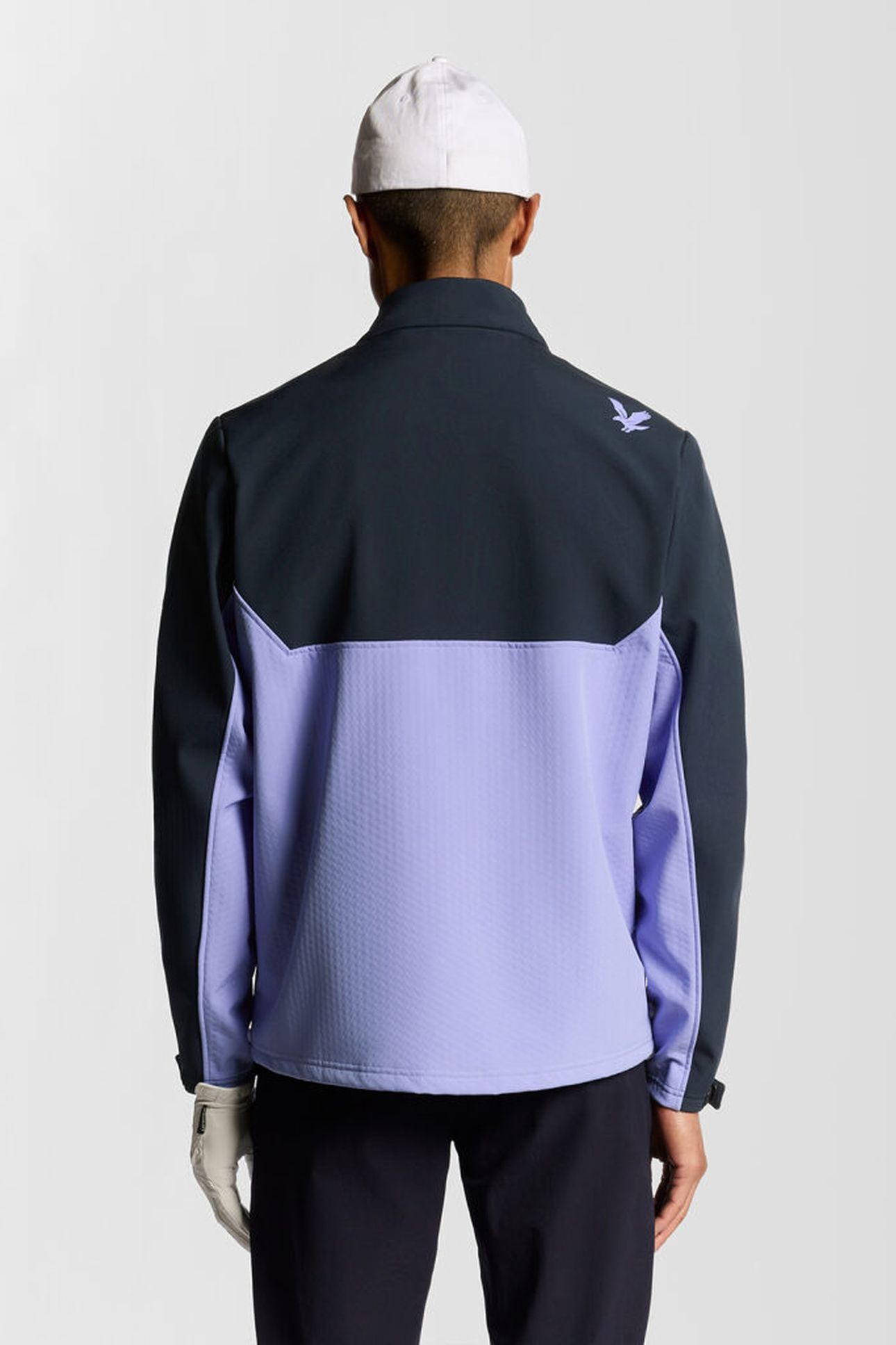 GOLF HALF ZIP WINDJAMMER JACKET MOONLIGHT/DARK NAVY 2