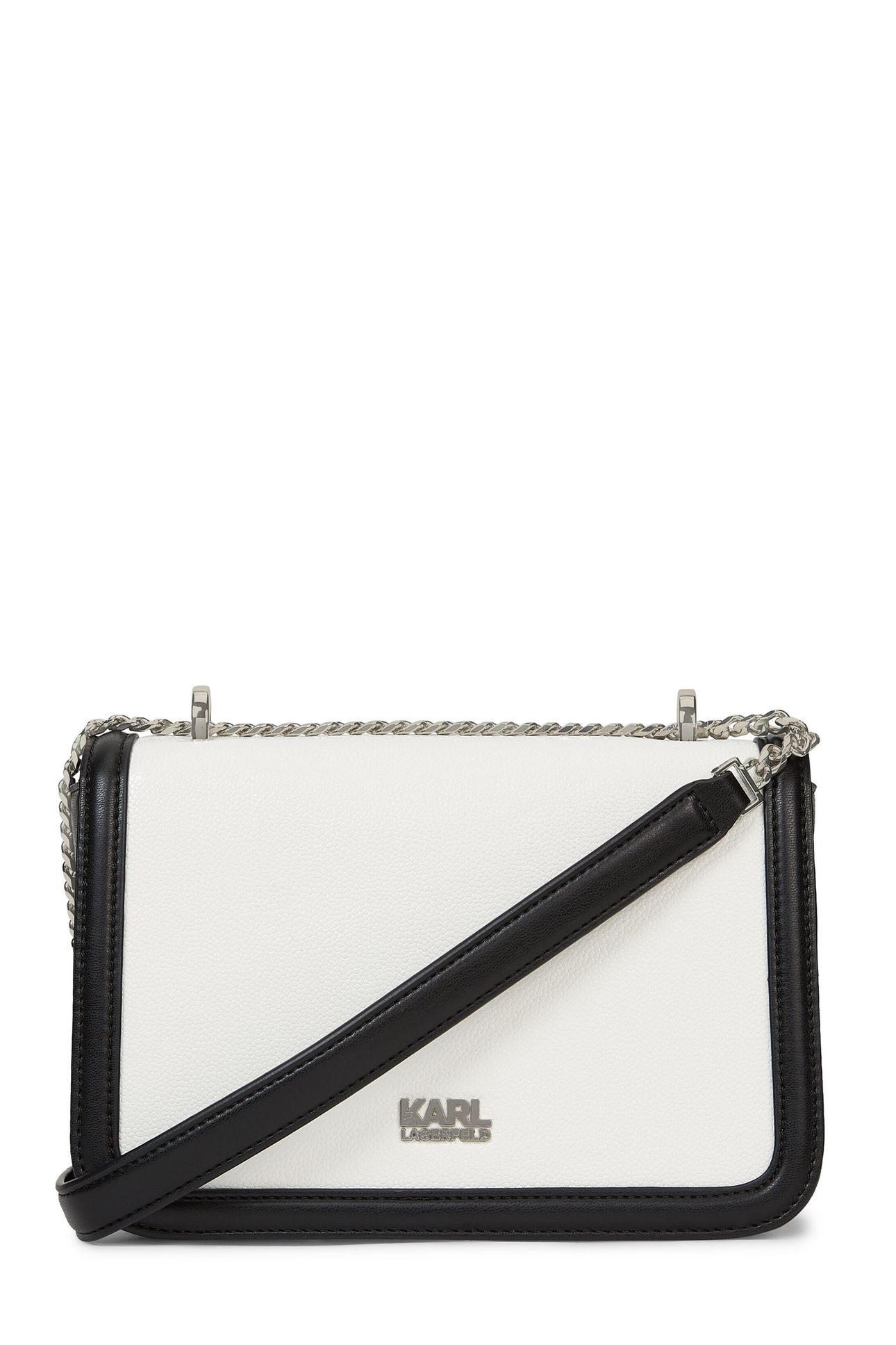 K/KLASSIK CROSSBODY BLACK/WHITE 2