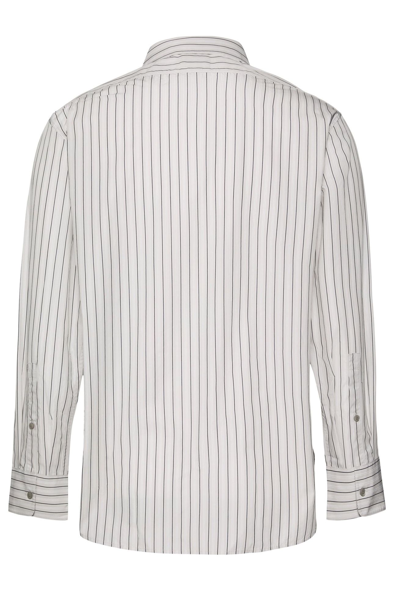 LS YD MULTI STRIPE SHIRT QUIET GRAY 2