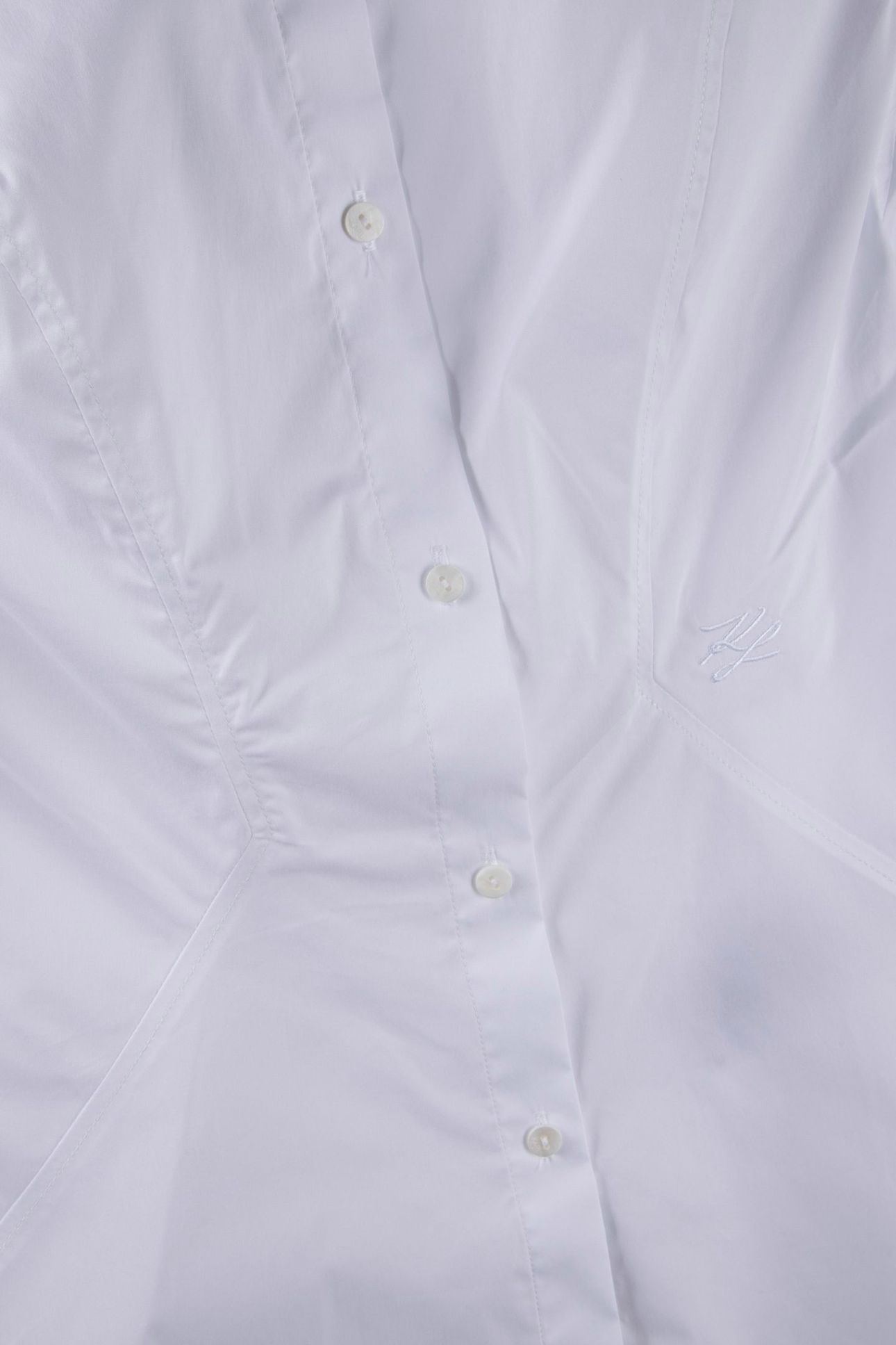 STUDIO POPLIN STRETCH BLOUSE WHITE 4