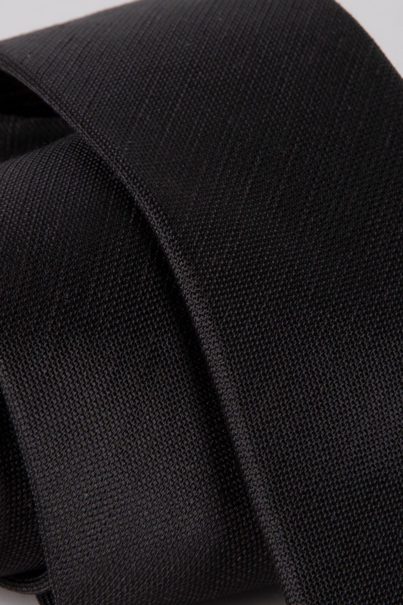 TRACY LINEN TEXTURED TIE BLACK 5