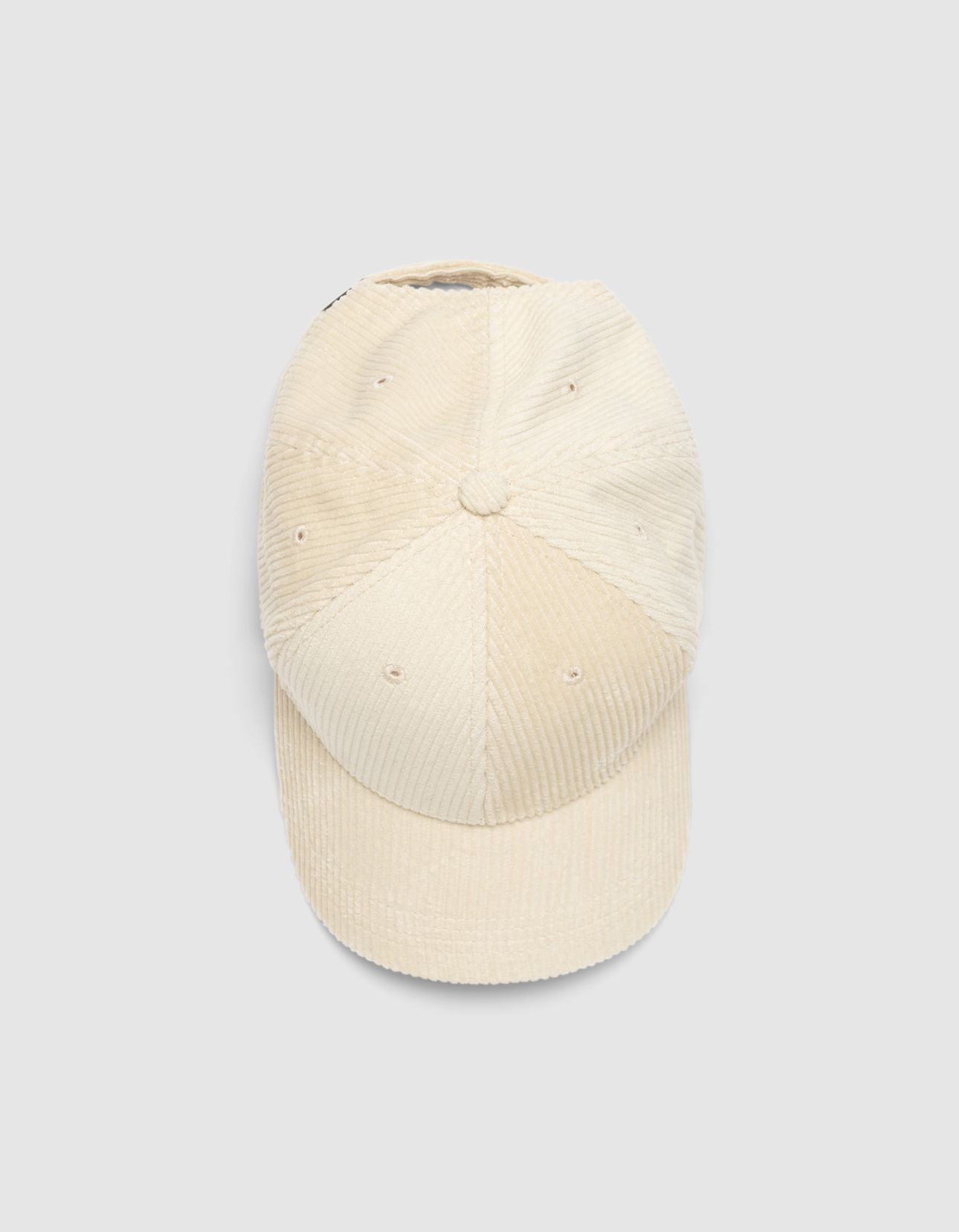 ECRU CORDUROY CAP 6