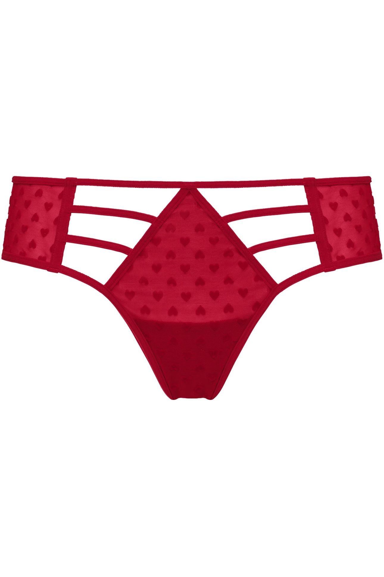 THE ART OF LOVE RED HEART BRAZILIAN BRIEFS 3