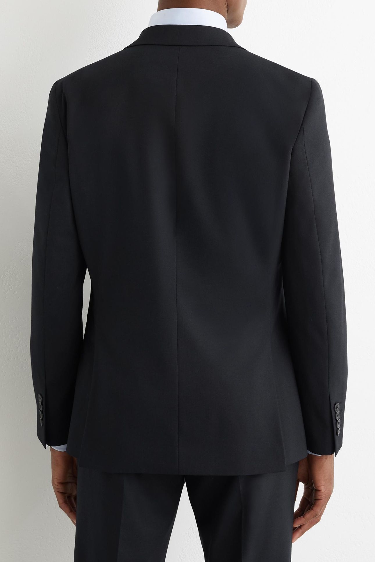SB 2B NOTCH SLIM FIT BLAZER NAVY 3