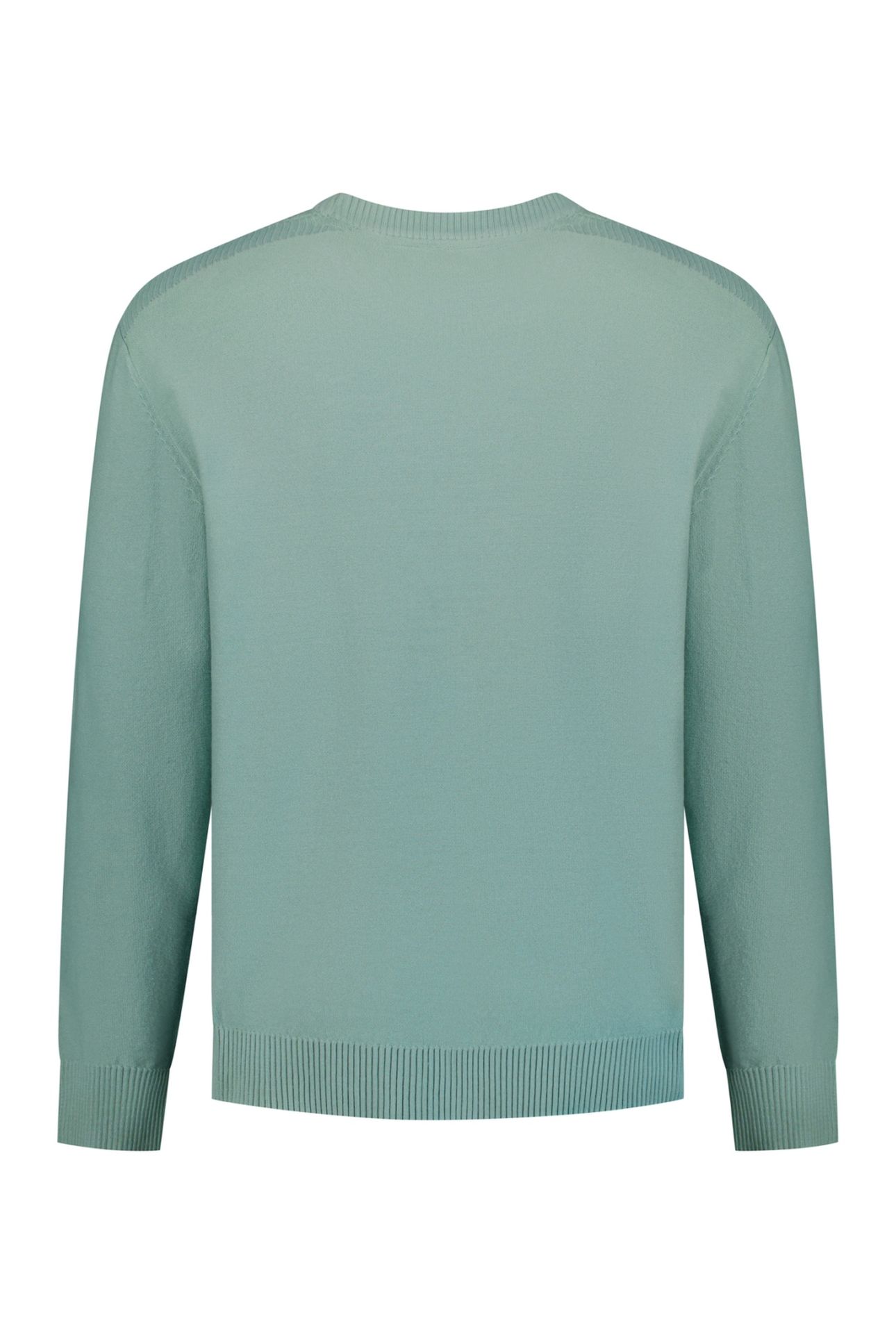 PULLOVER CREWNECK SHOULDER DETAIL DUSTY BLUE 5