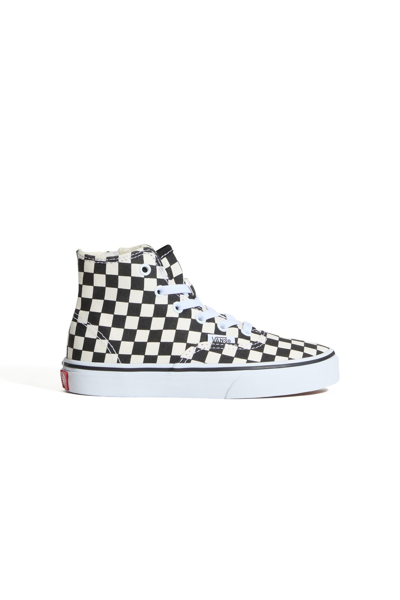 YOUTH UNISEX AUTHENTIC HI 2.0 ZIP CHECKERBOARD BLACK/TRUE WH 1