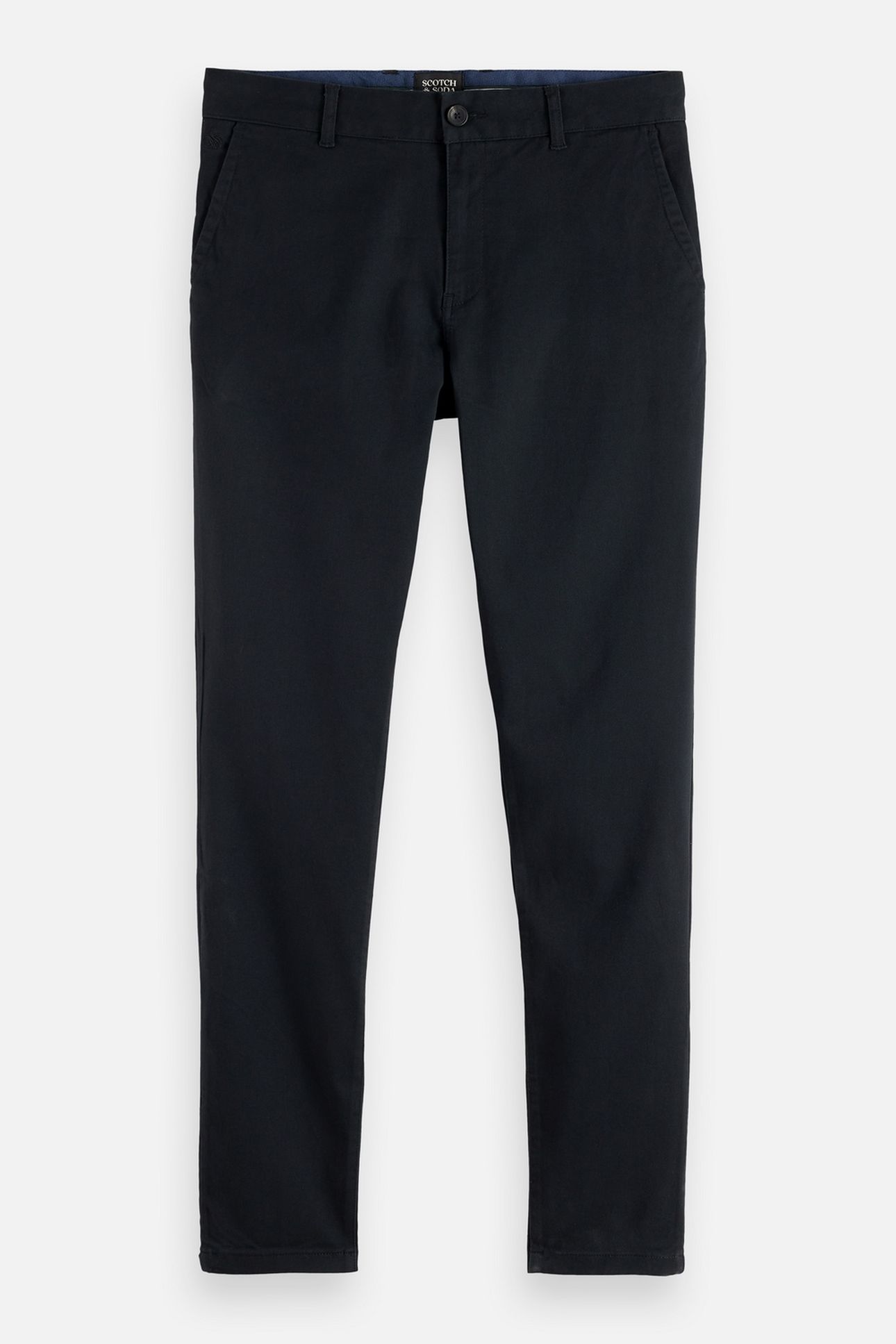 MOTT COTTON-BLEND TWILL CHINO BLACK 4