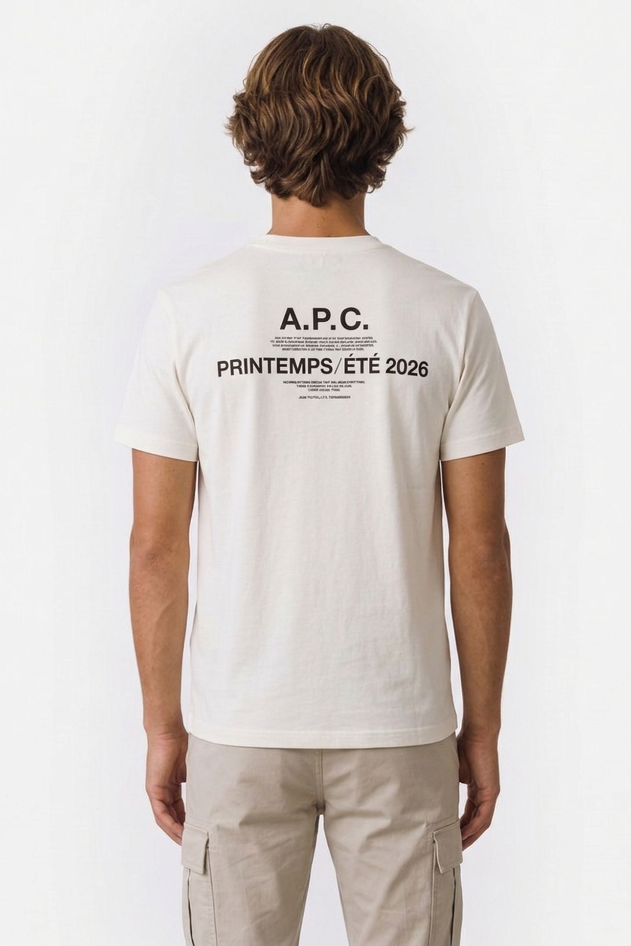UNISEX T-SHIRT SHORT SLEEVE OFF-WHITE 5