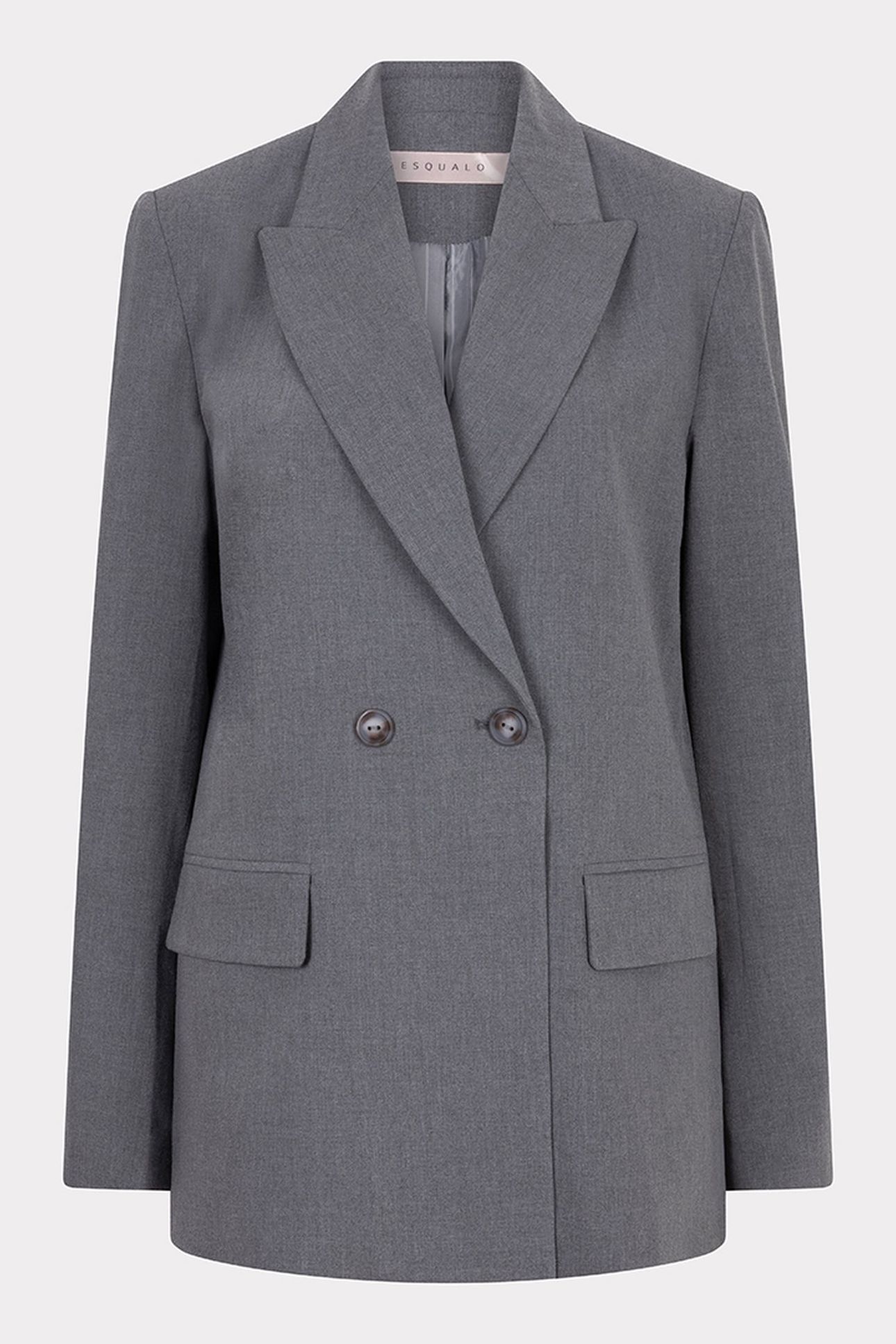 BLAZER DOUBLE BREASTED MELANGE GREY MELANGE 4