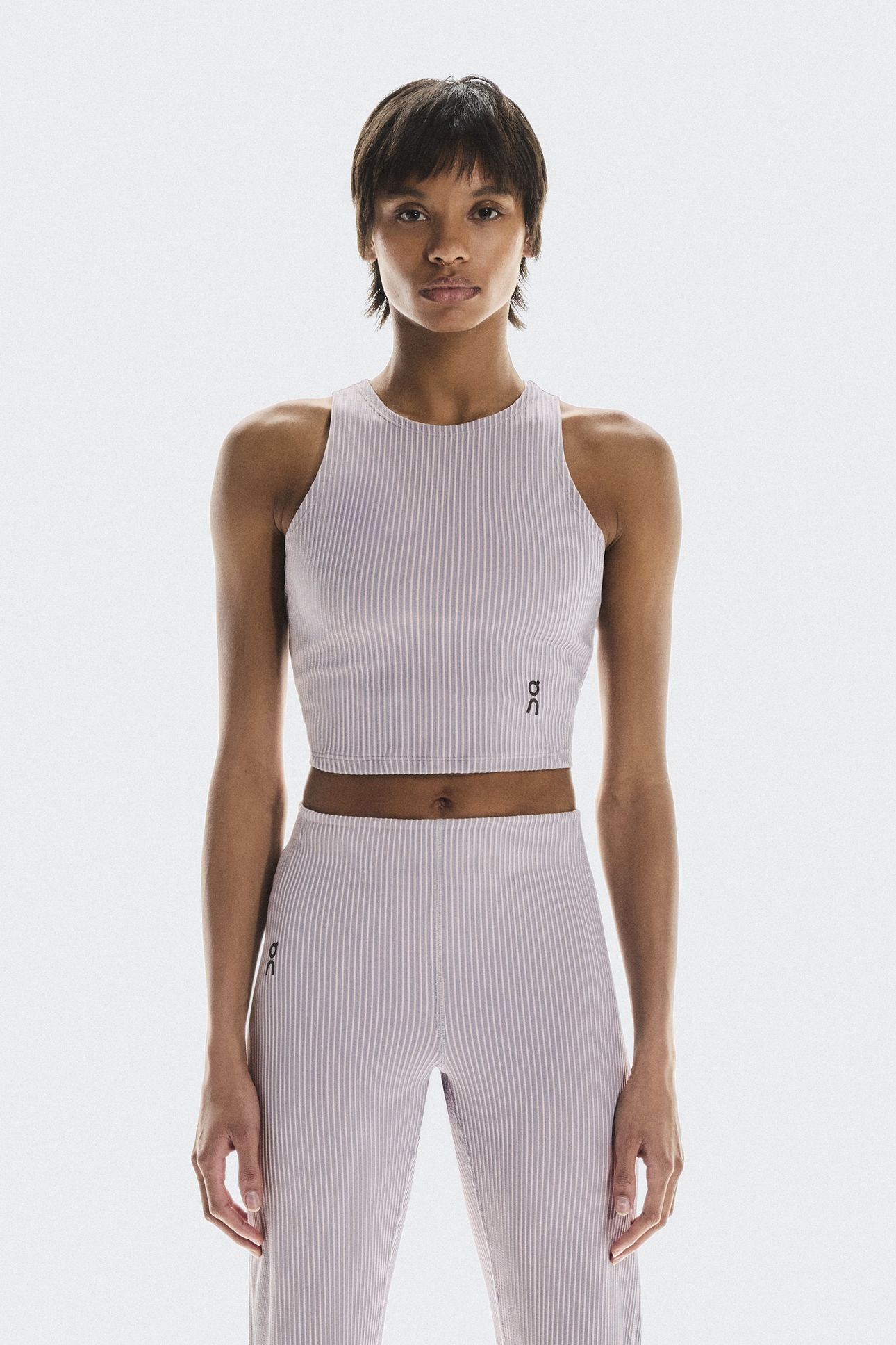 ALL-DAY RIBBED CROP 1 ORCHID | LILAC 1