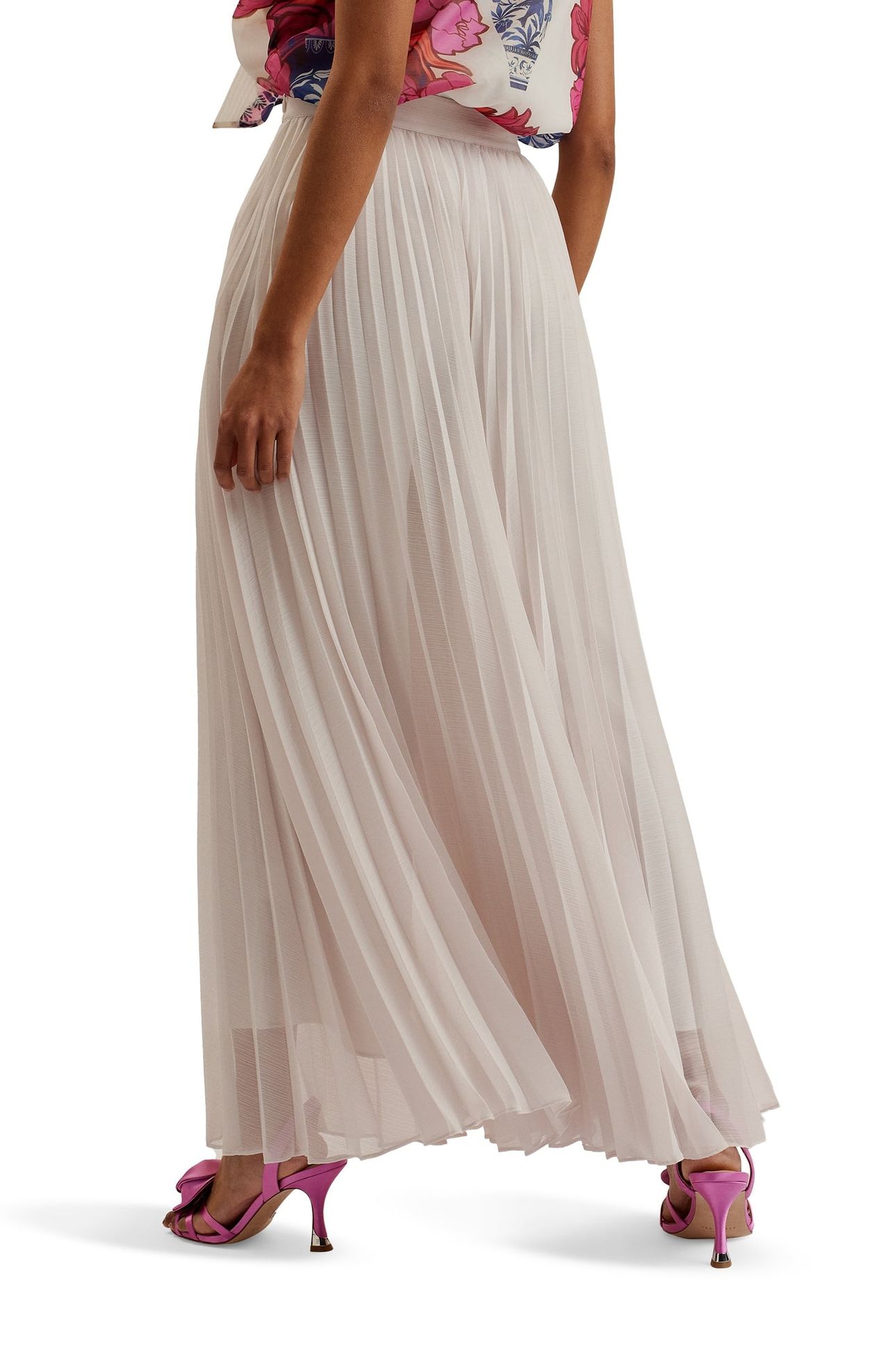 YOSHINO WIDE LEG PLEAT TROUSER WHITE 3