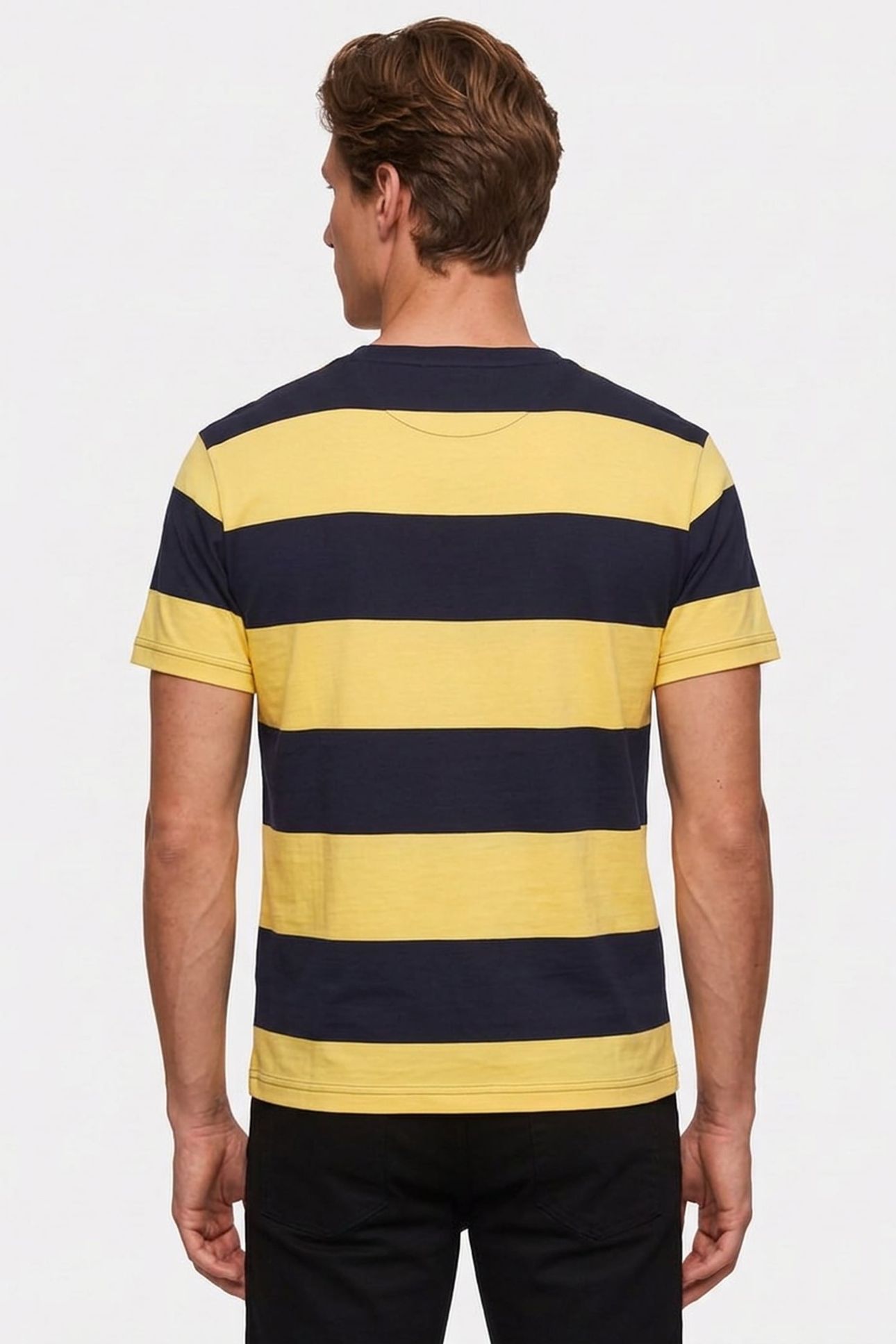 BARSTRIPED T-SHIRT BANANA YELLOW 2