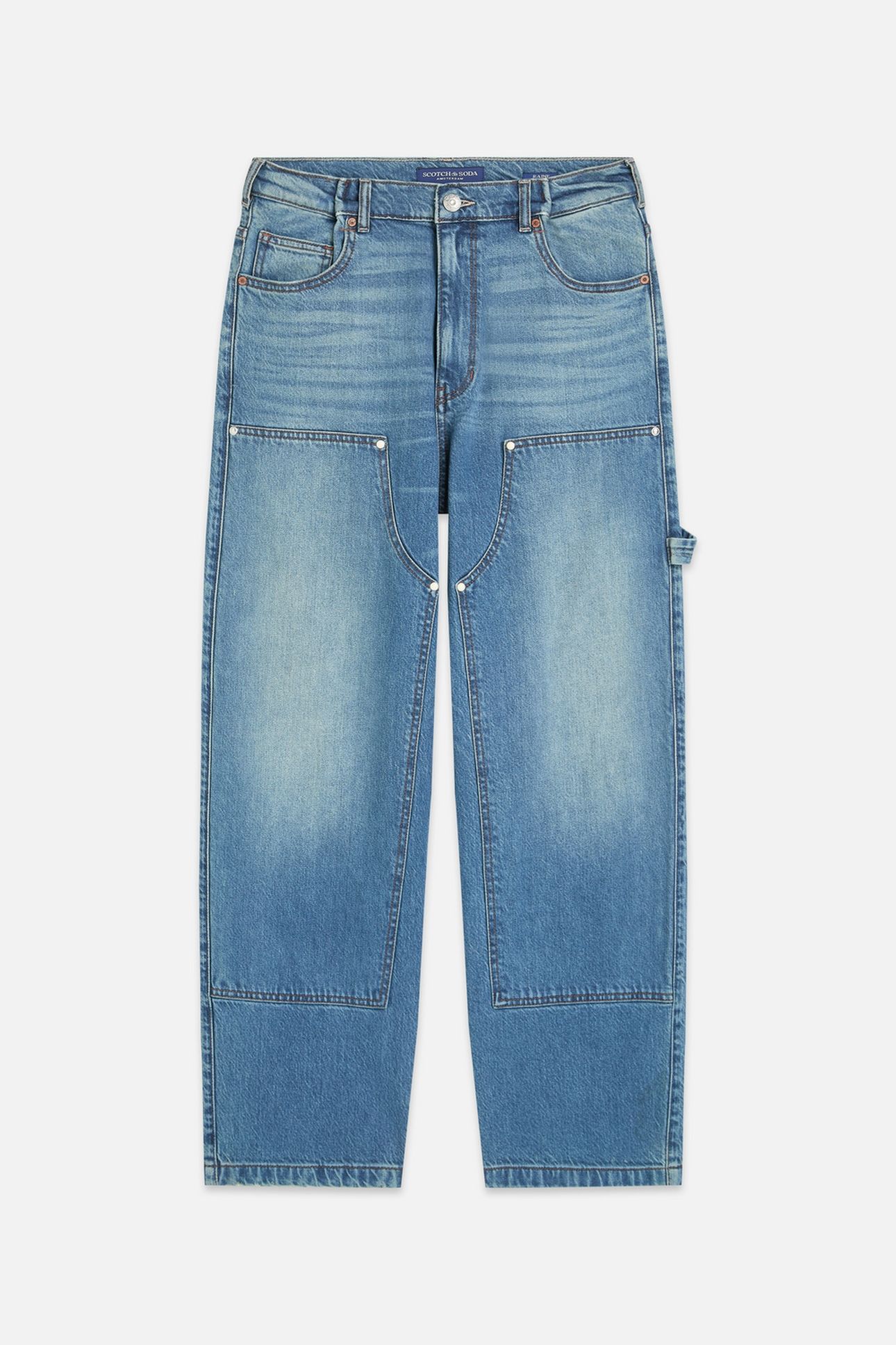 RAINE HIGH RISE WIDE LEG PANT BROKE THE SPOKE 1