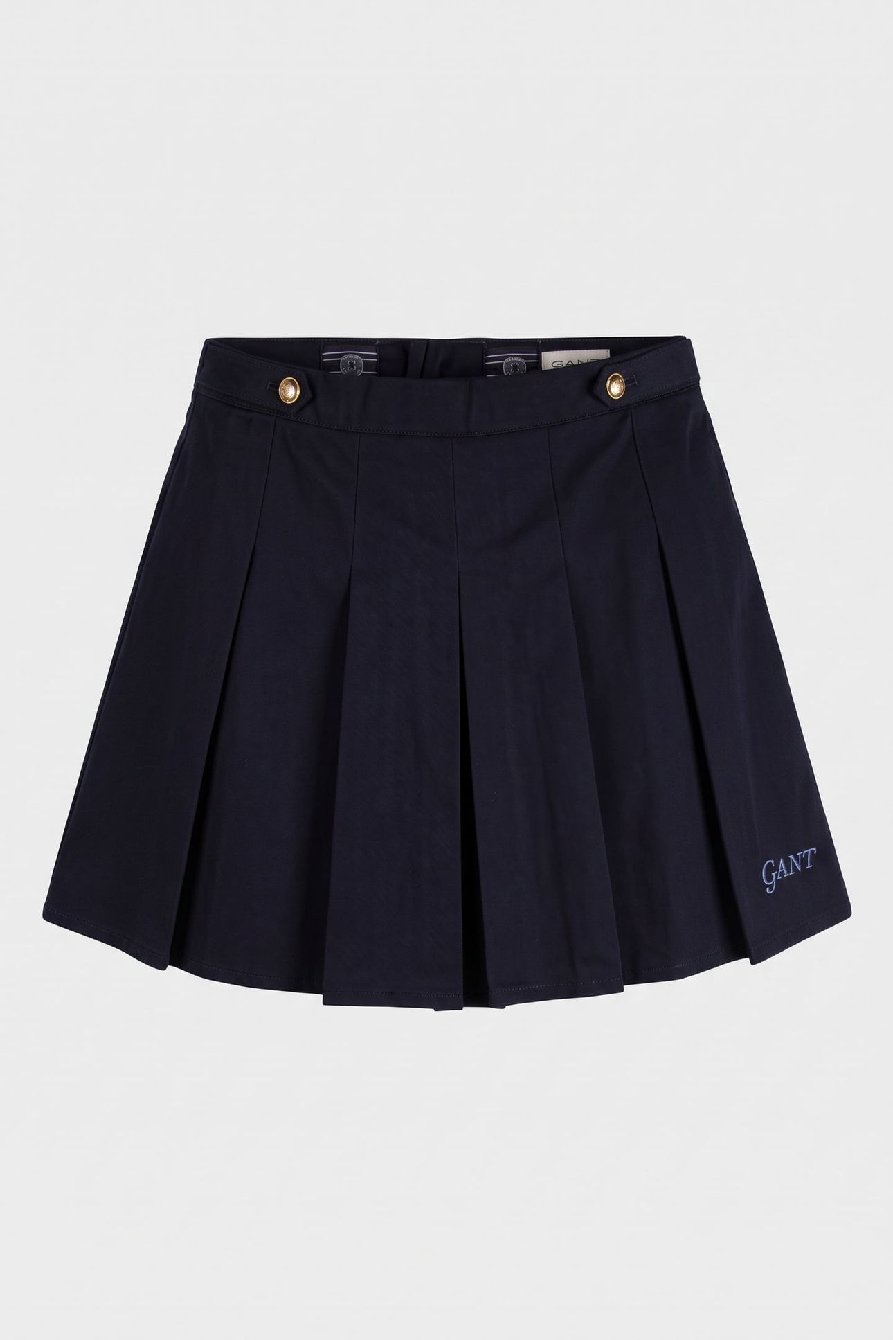 TEEN GIRLS GANT PLEATED SKIRT EVENING BLUE 2