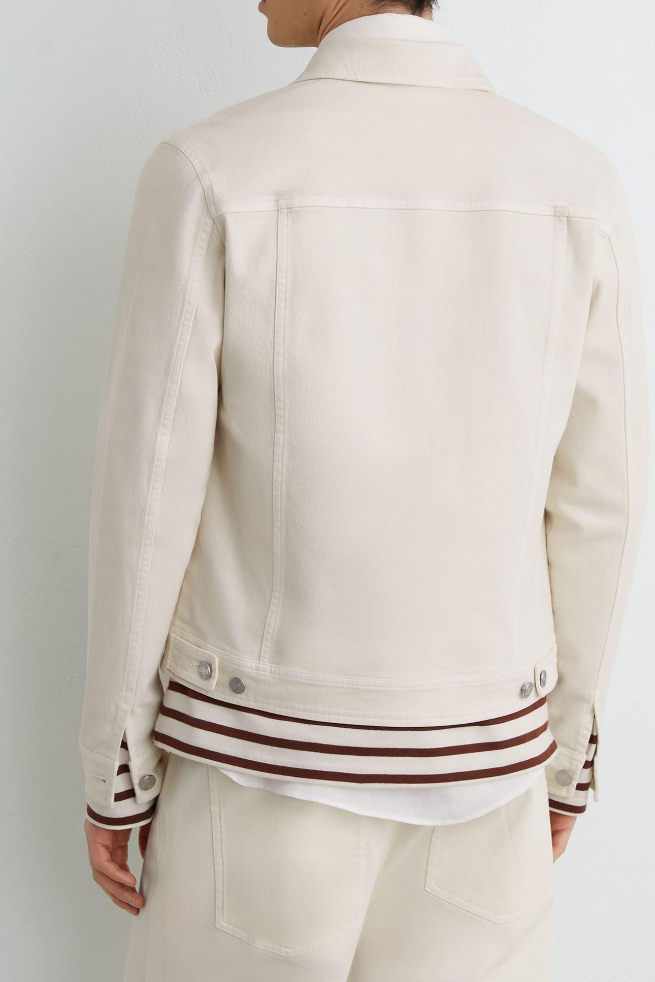 DENIM JACKET WHITE 1