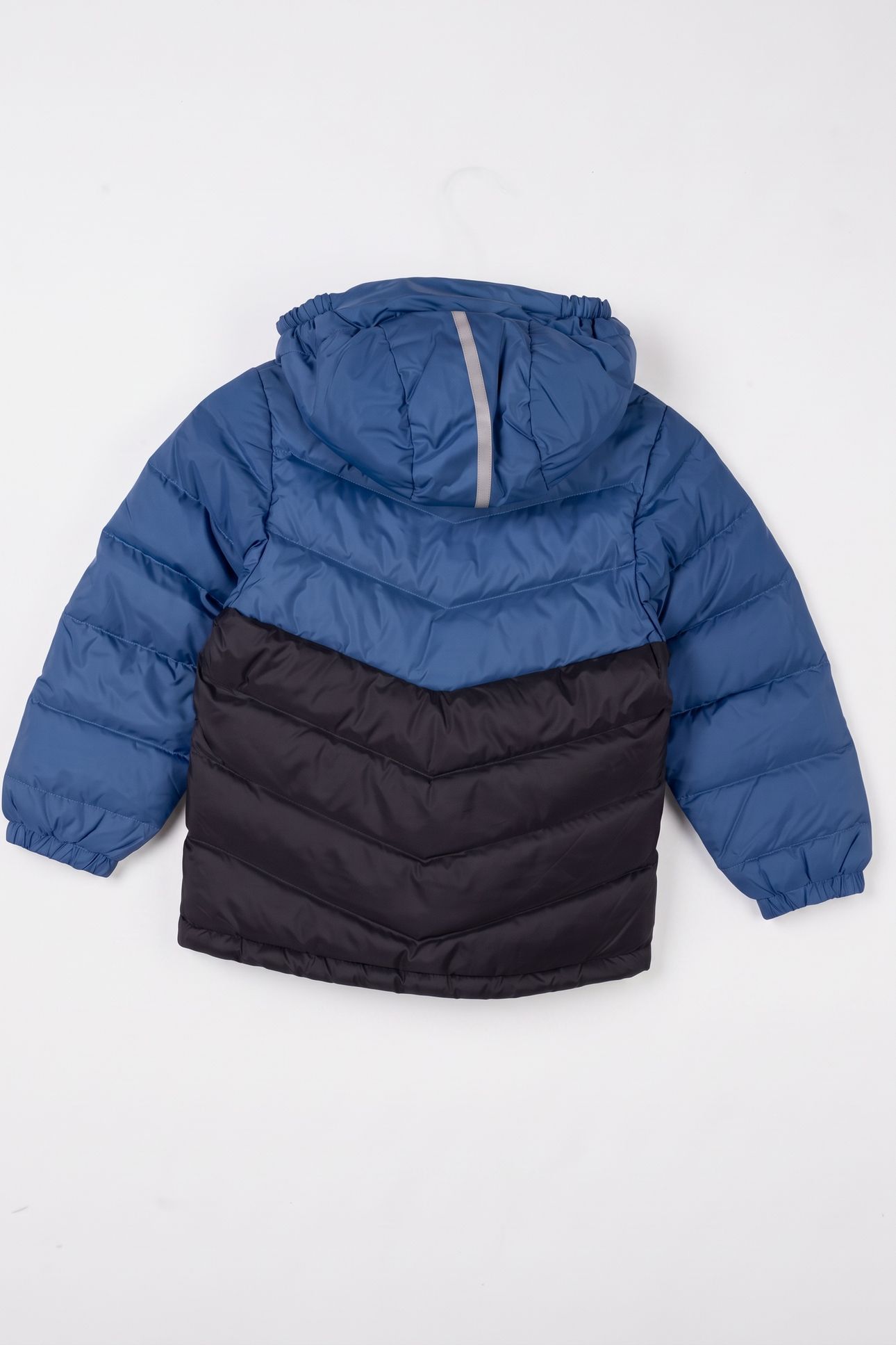 BISMO DOWN KIDS JACKET BLUE/SOLID CHARCOAL/DARK RIVIERA BLUE 3