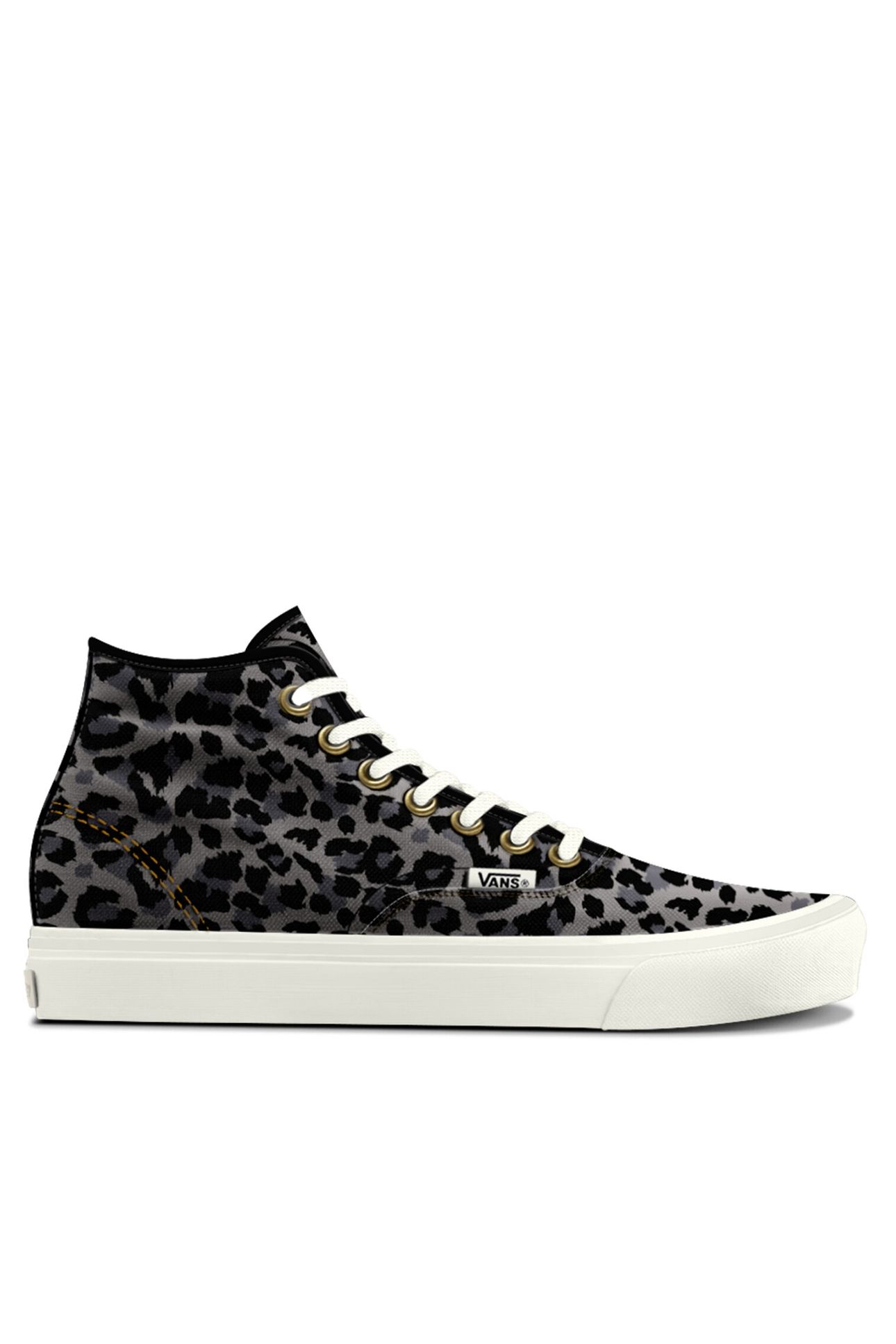 UNISEX AUTHENTIC HI 2.0 LEOPARD BLACK/PEWTER 1