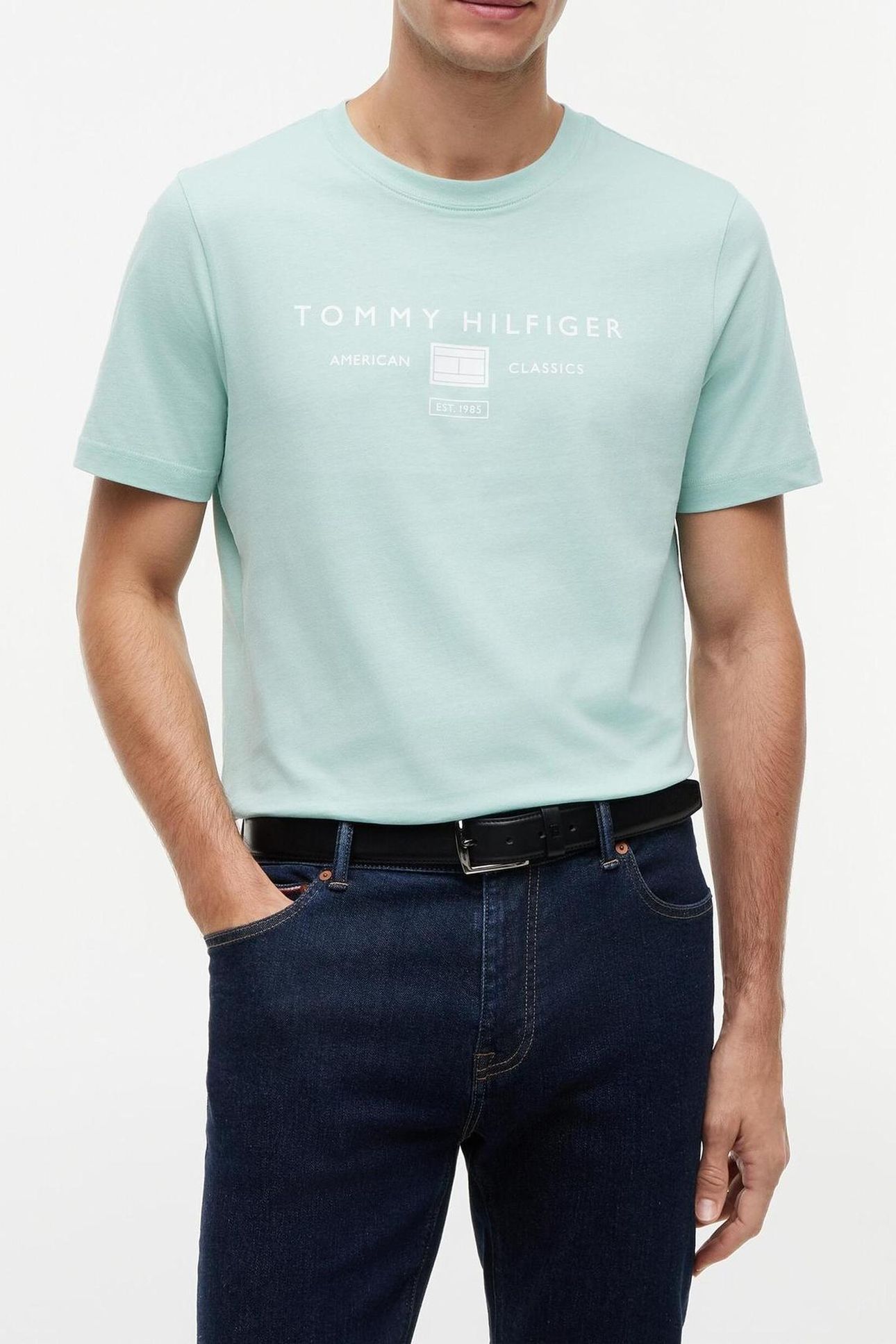 BRAND LOVE MONO STACK TEE CRUSHED MINT 1