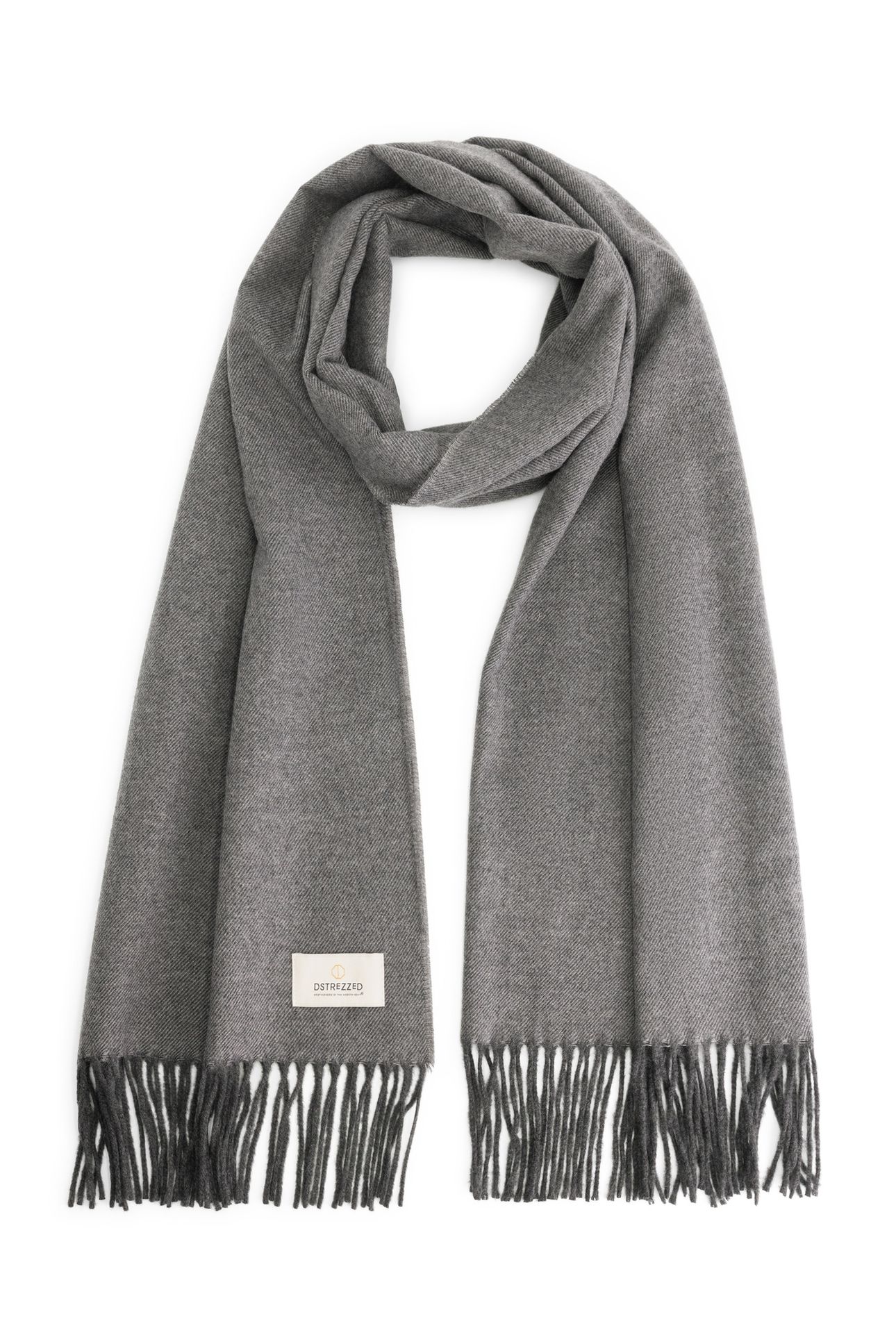 DS_ARNVINN SCARF DK. GREY MELANGE 5