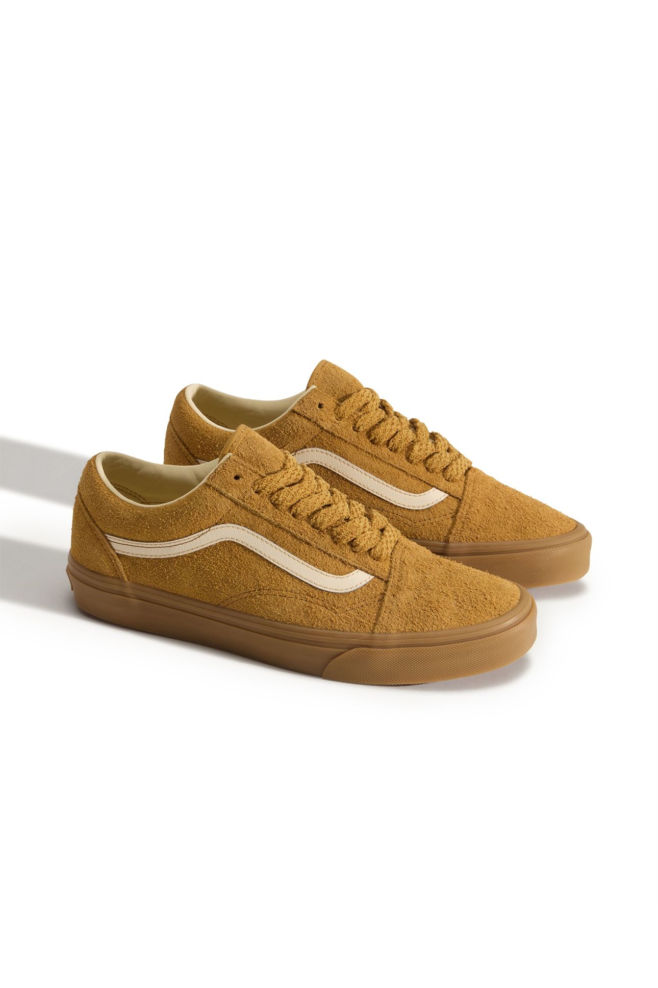 UNISEX OLD SKOOL HAIRY SUEDE BROWN 3
