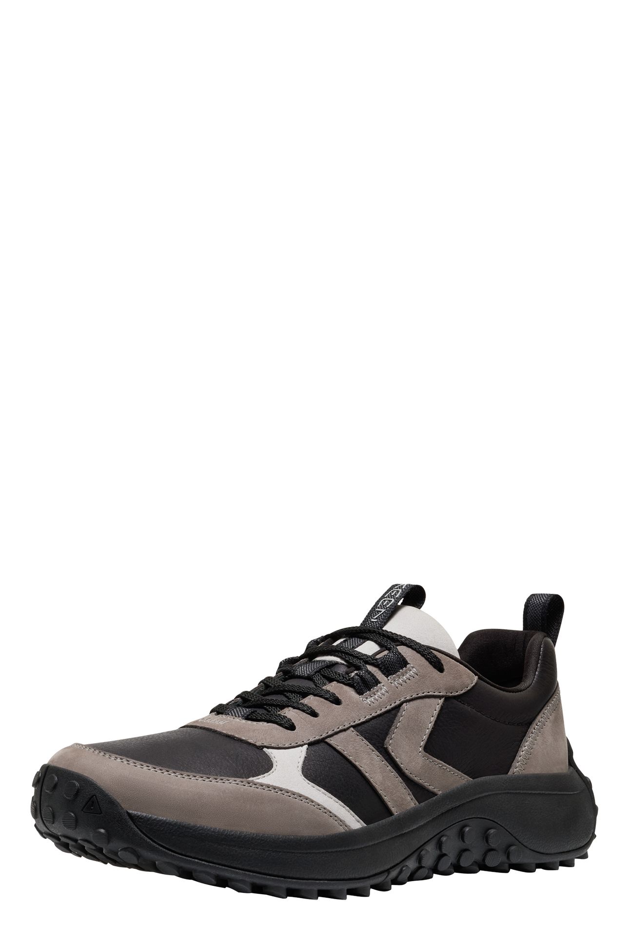 KS86 LEATHER BLACK/STEEL GREY 2