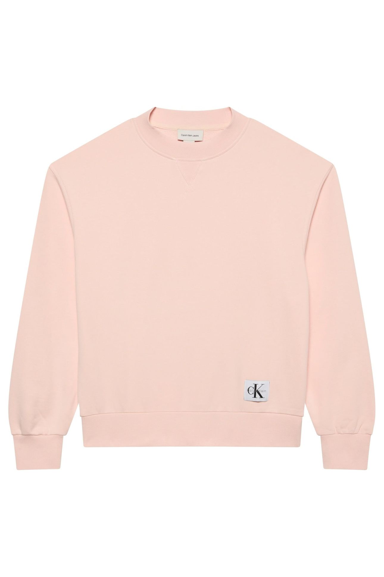 LS BADGE LOGO TERRY CLOUD PINK 1