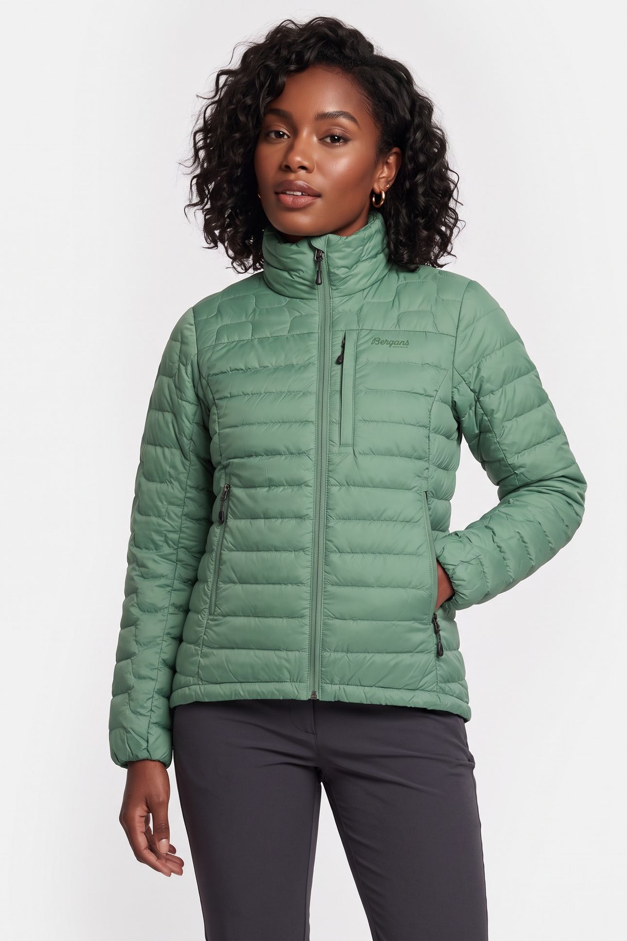 MAGMA LIGHT DOWN JACKET DARK JADE GREEN 1