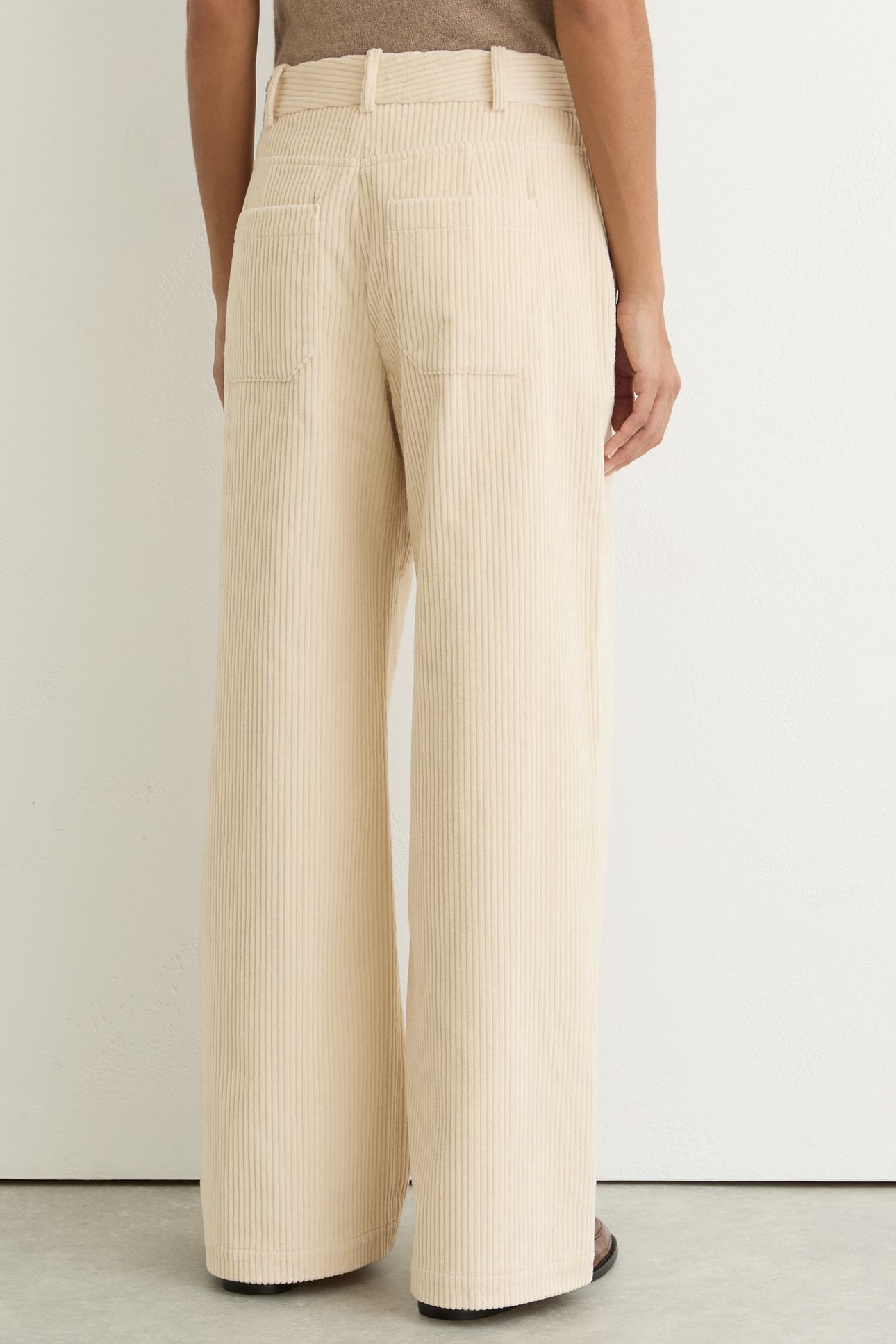 CORD TROUSER CREAM 2