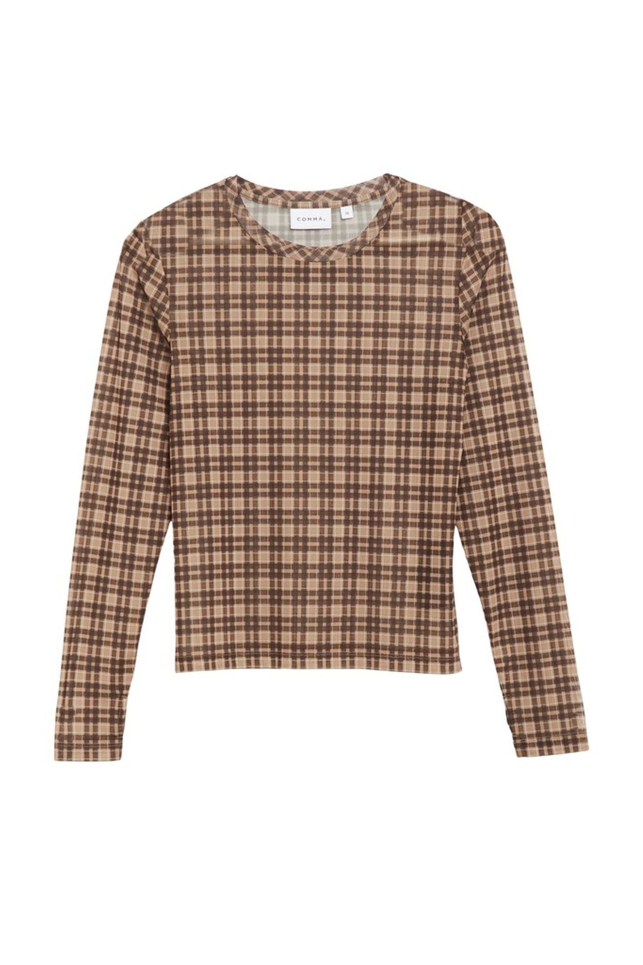 COMMA T-SHIRTS BROWN 4