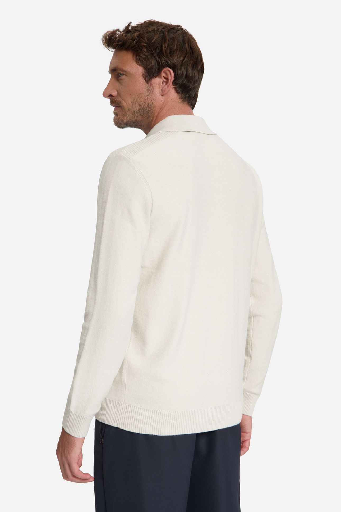 PULLOVER V-COLLAR SHOULDER DETAIL STONE 2