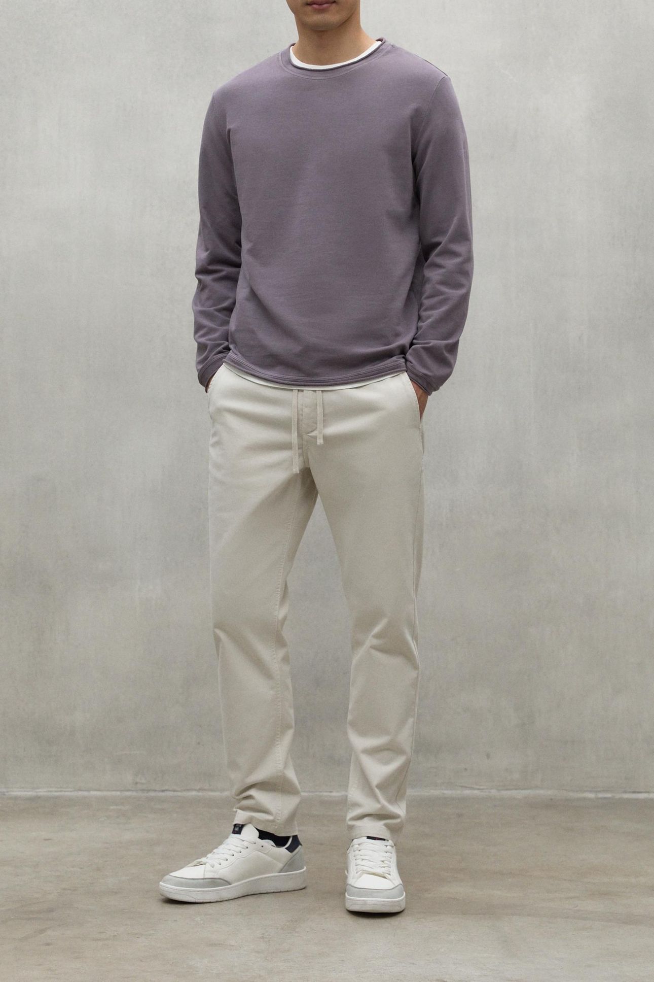 ACTALF LONG SLEEVE T-SHIRT PEPPERCORN 3