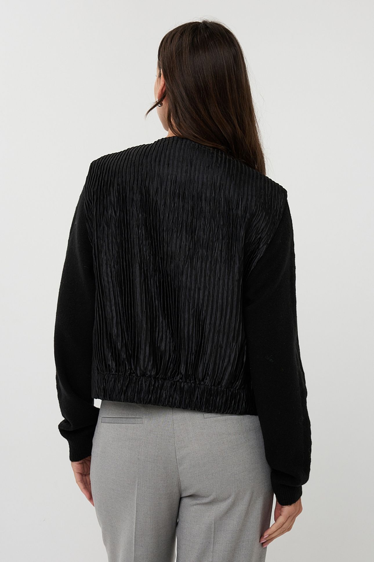 GILET CRINKLE BLACK 3
