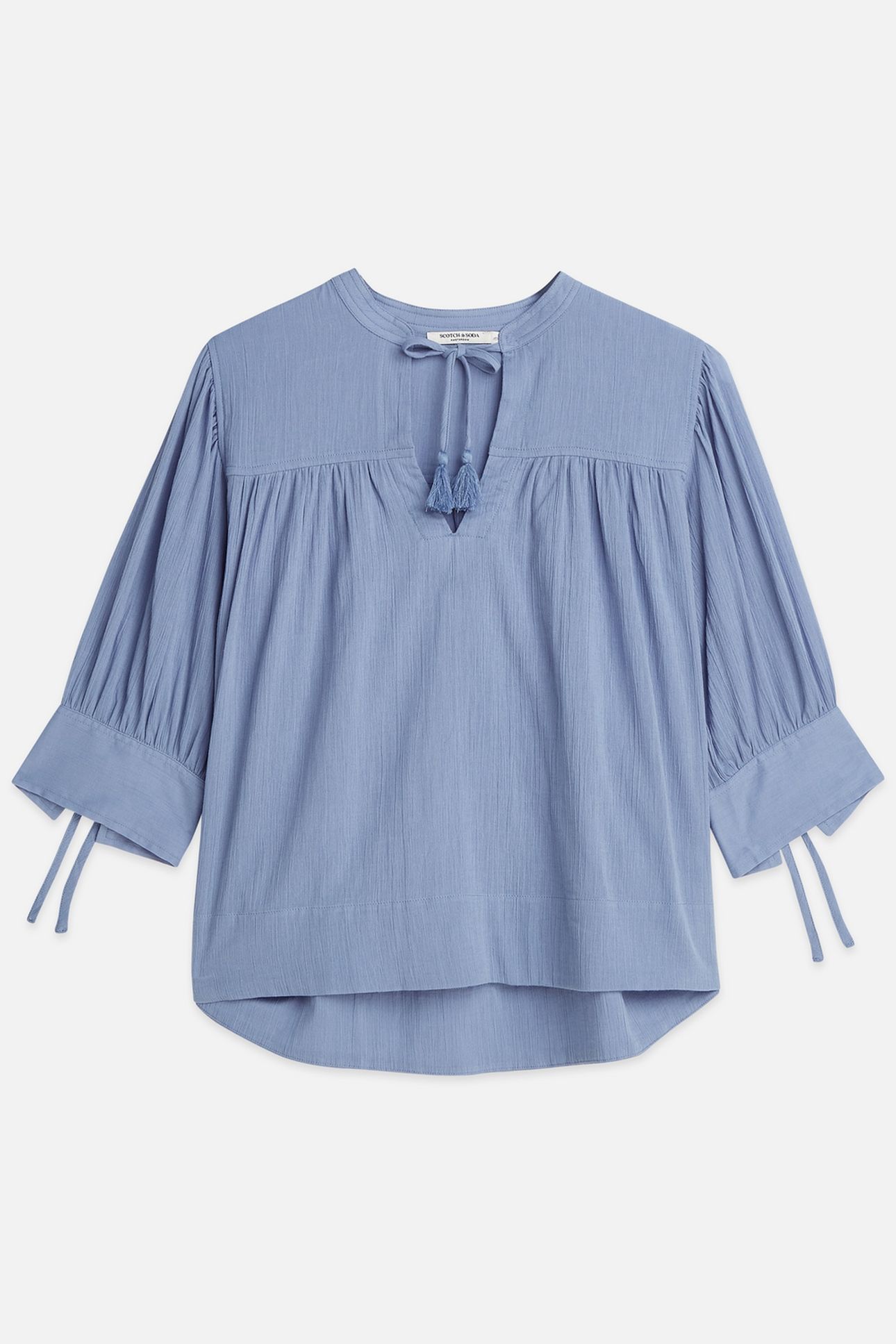 RELAXED BLOUSE WITH GATHERS INFINITY 4